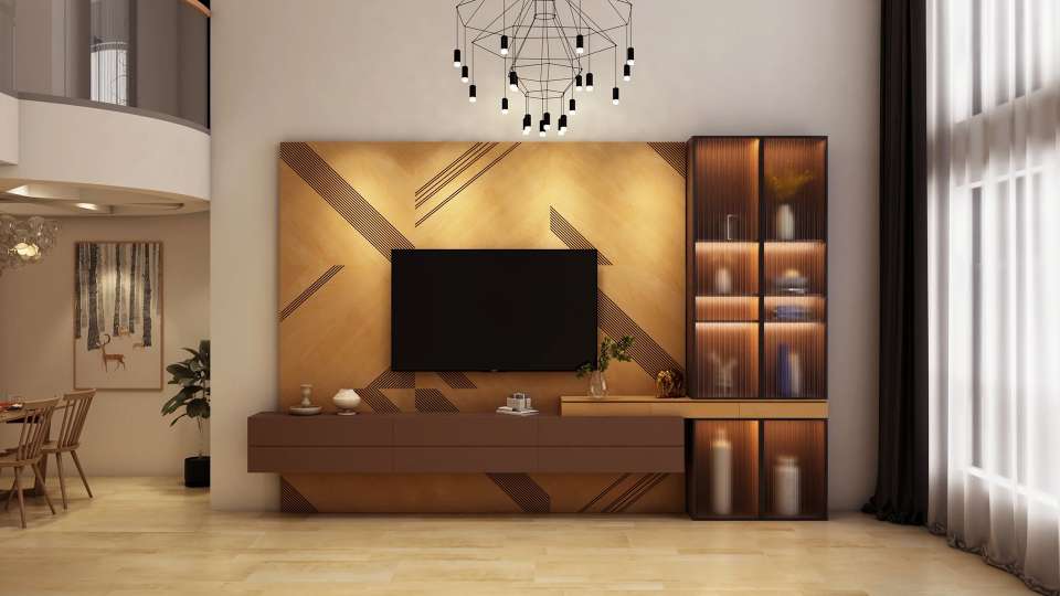 kệ sách bằng gỗ phòng khách