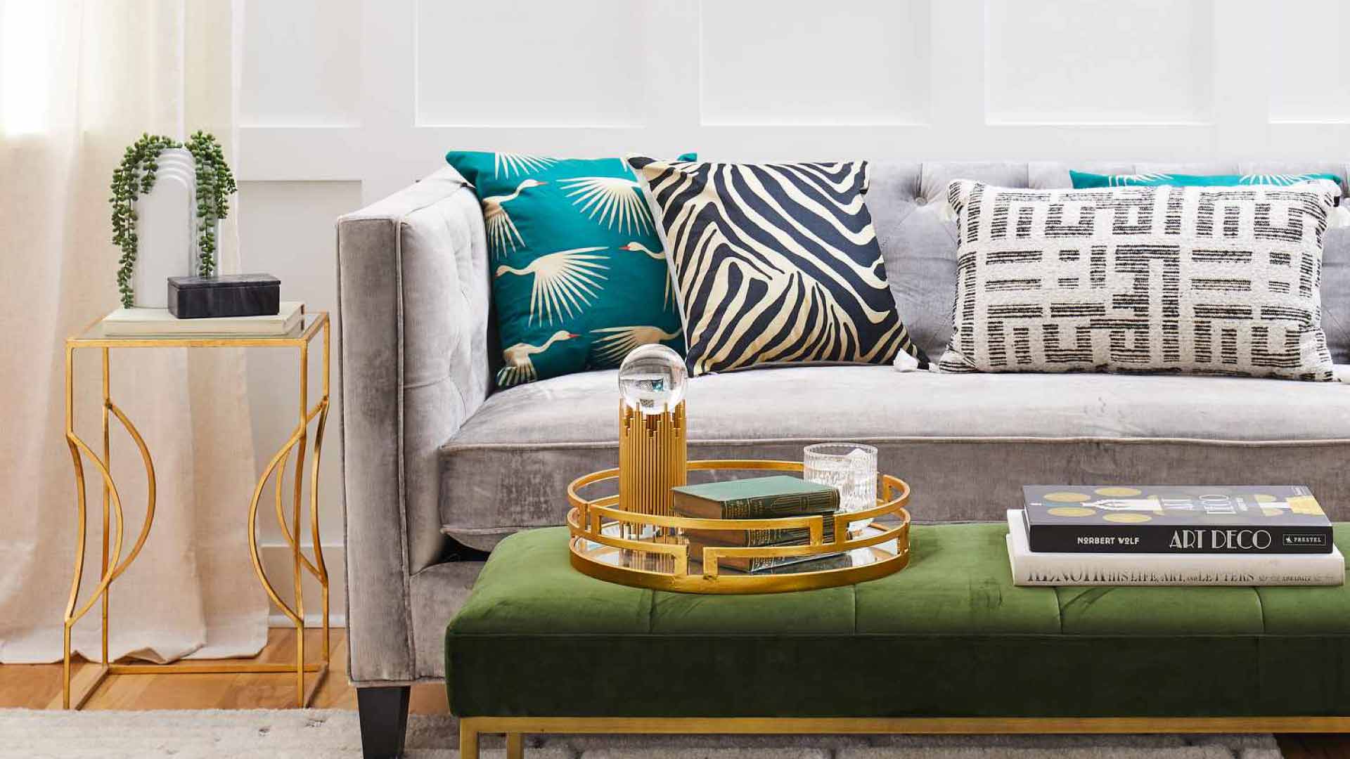 đồ trang trí trong phong cách nội thất art deco
