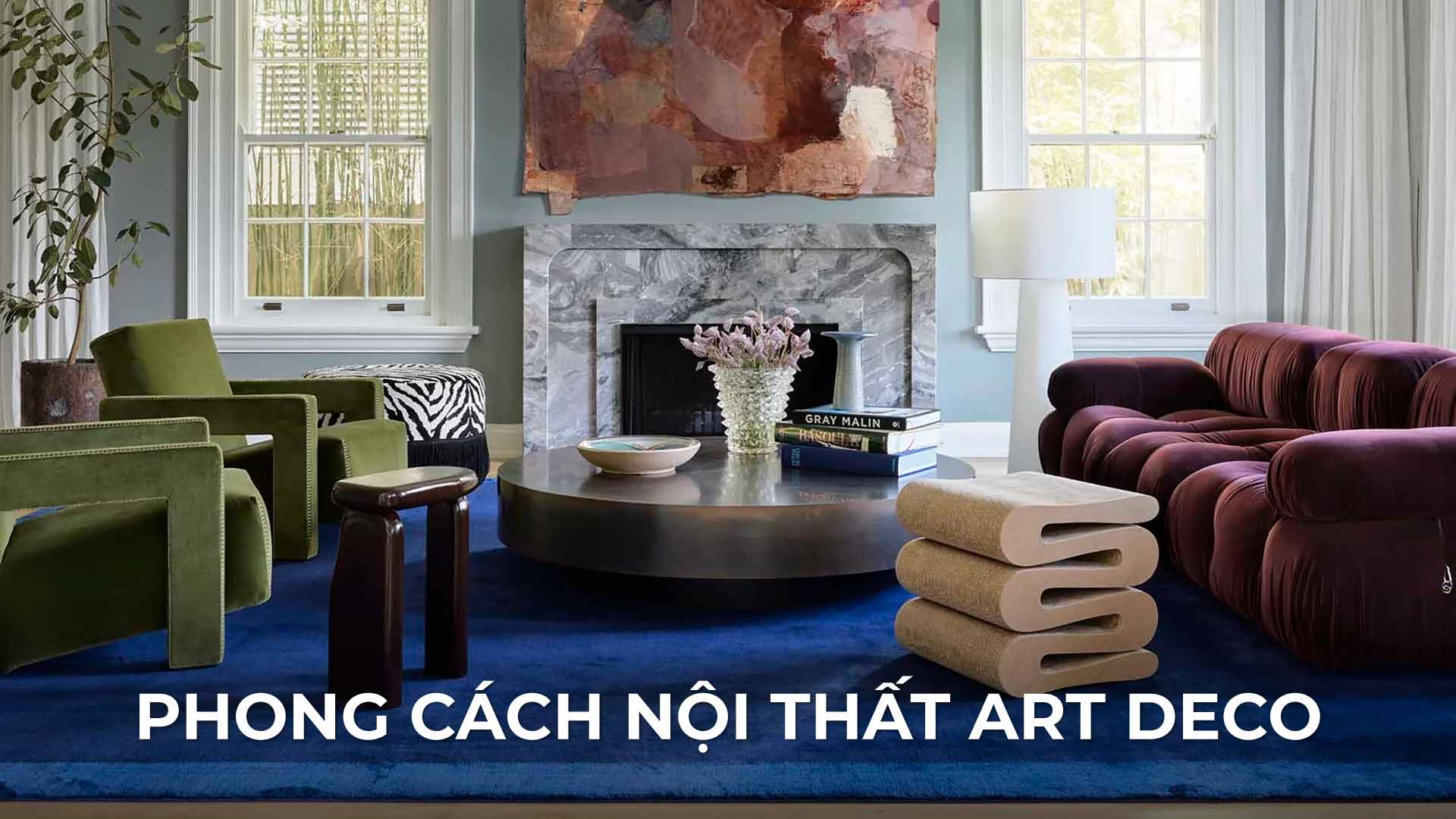 phong cách nội thất art deco