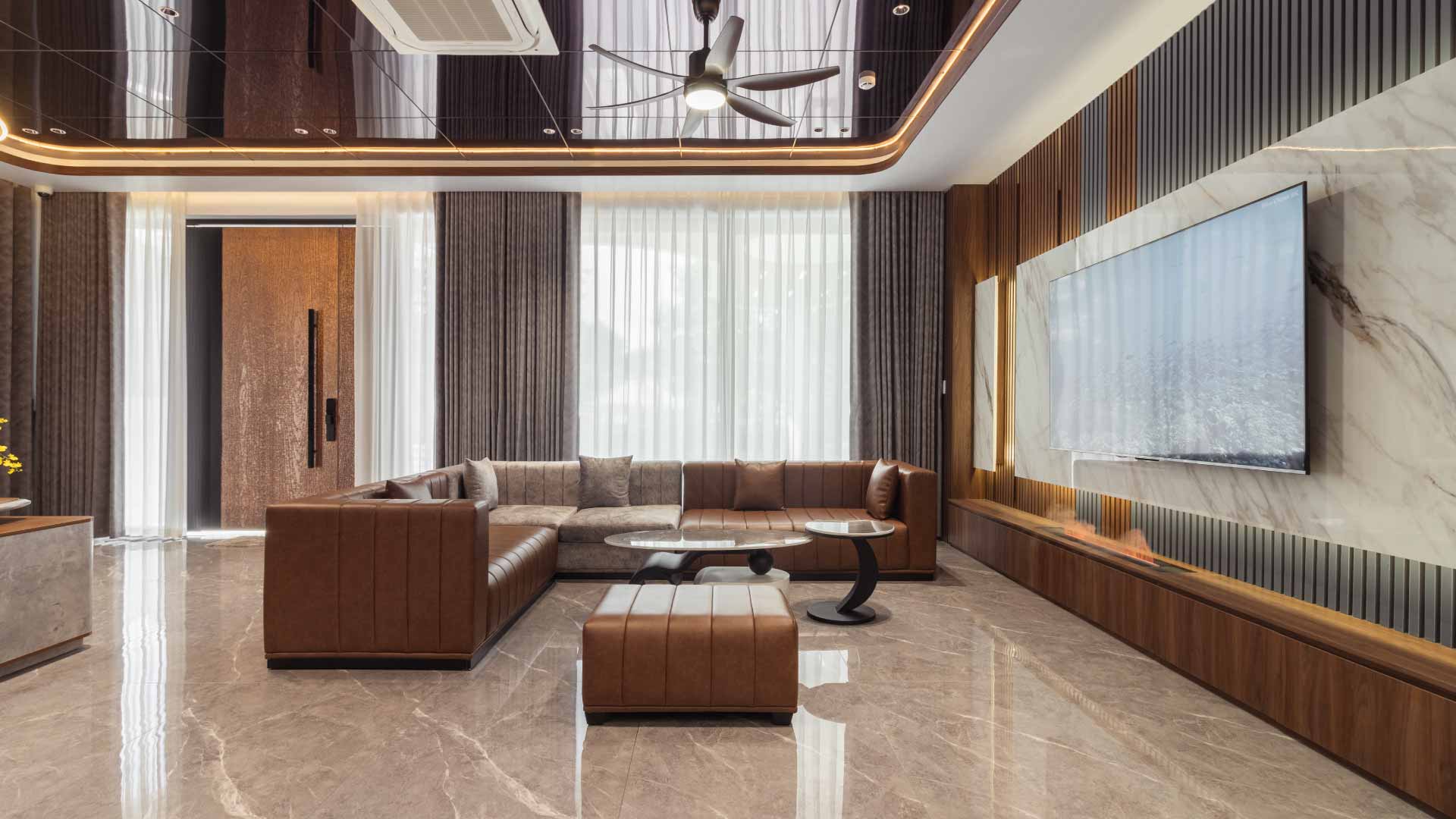 minh hoạ phong cách nội thất đương đại