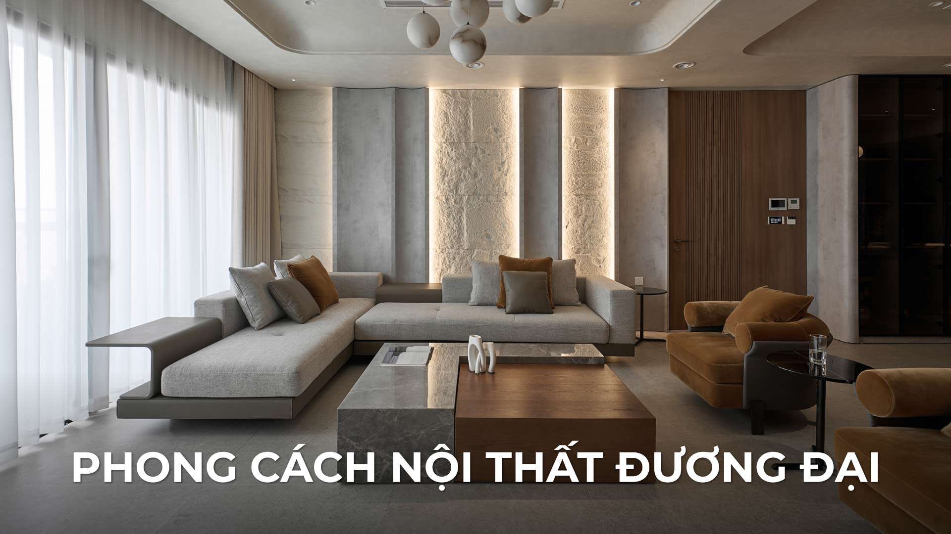 phong cách nội thất đương đại