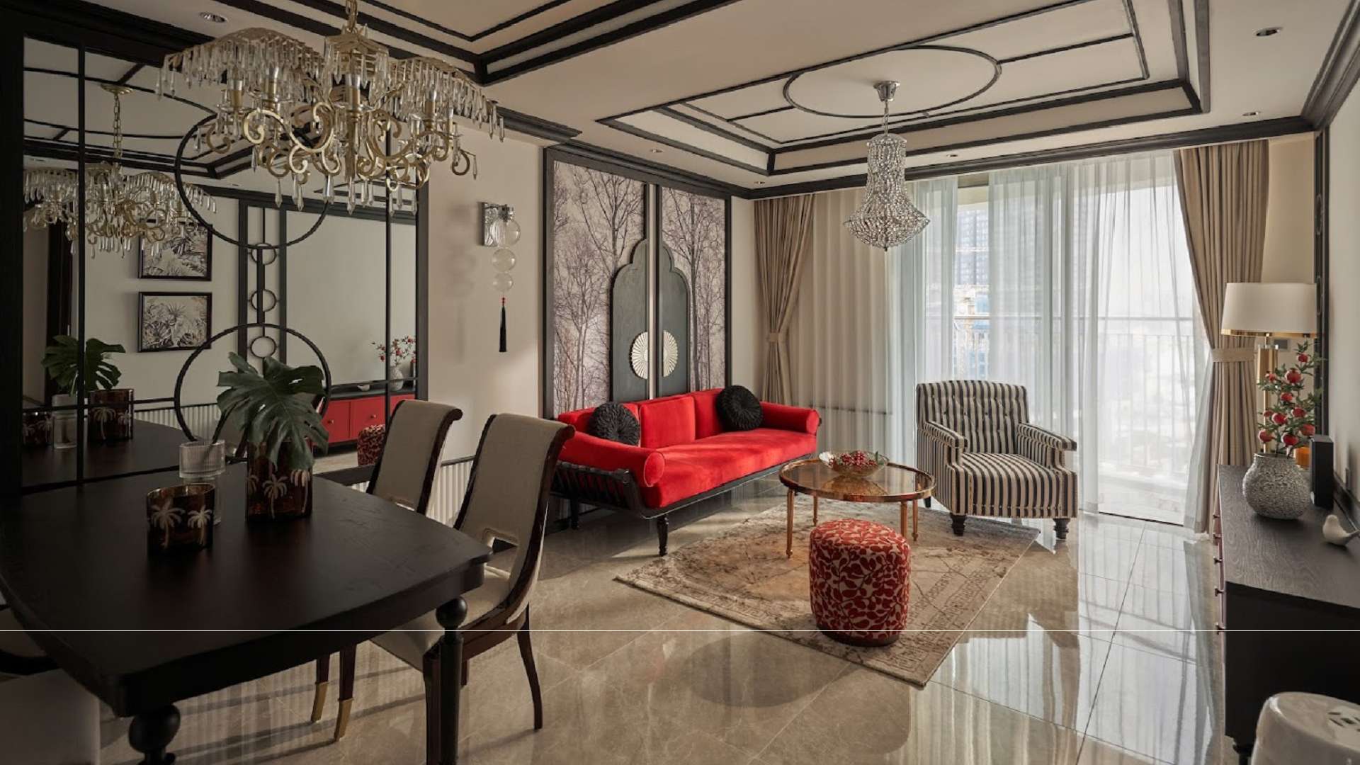 vật liệu gỗ mây tre trong phong cách nội thất indochine