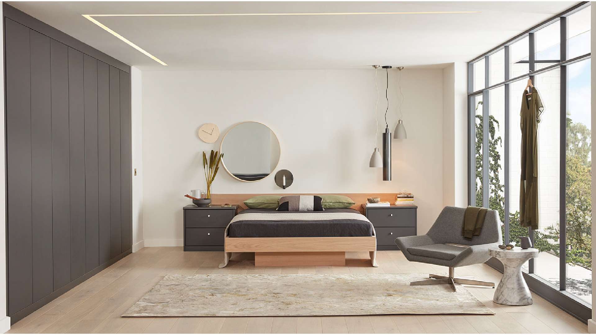 mẫu phòng ngủ phong cách nội thất minimalism đẹp