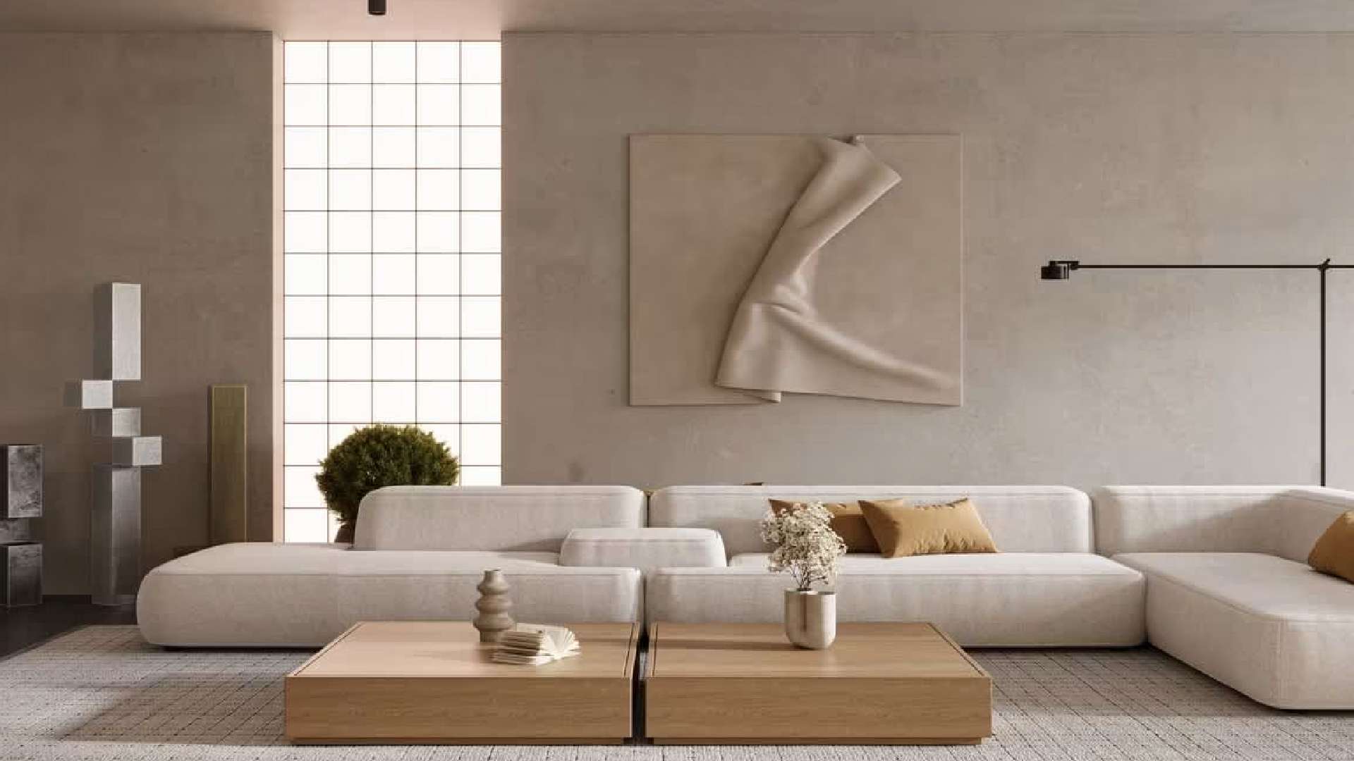 ưu tiên nguyên bản vật liệu phong cách nội thất minimalism