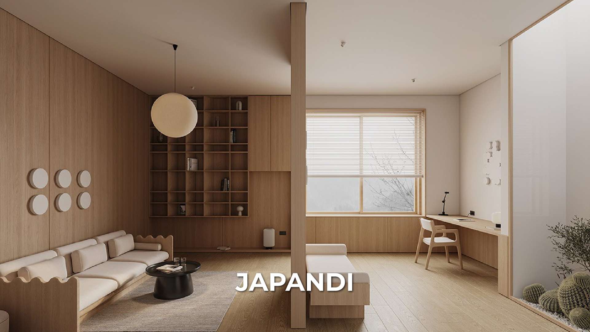 mẫu tham khảo phong cách nội thất japandi