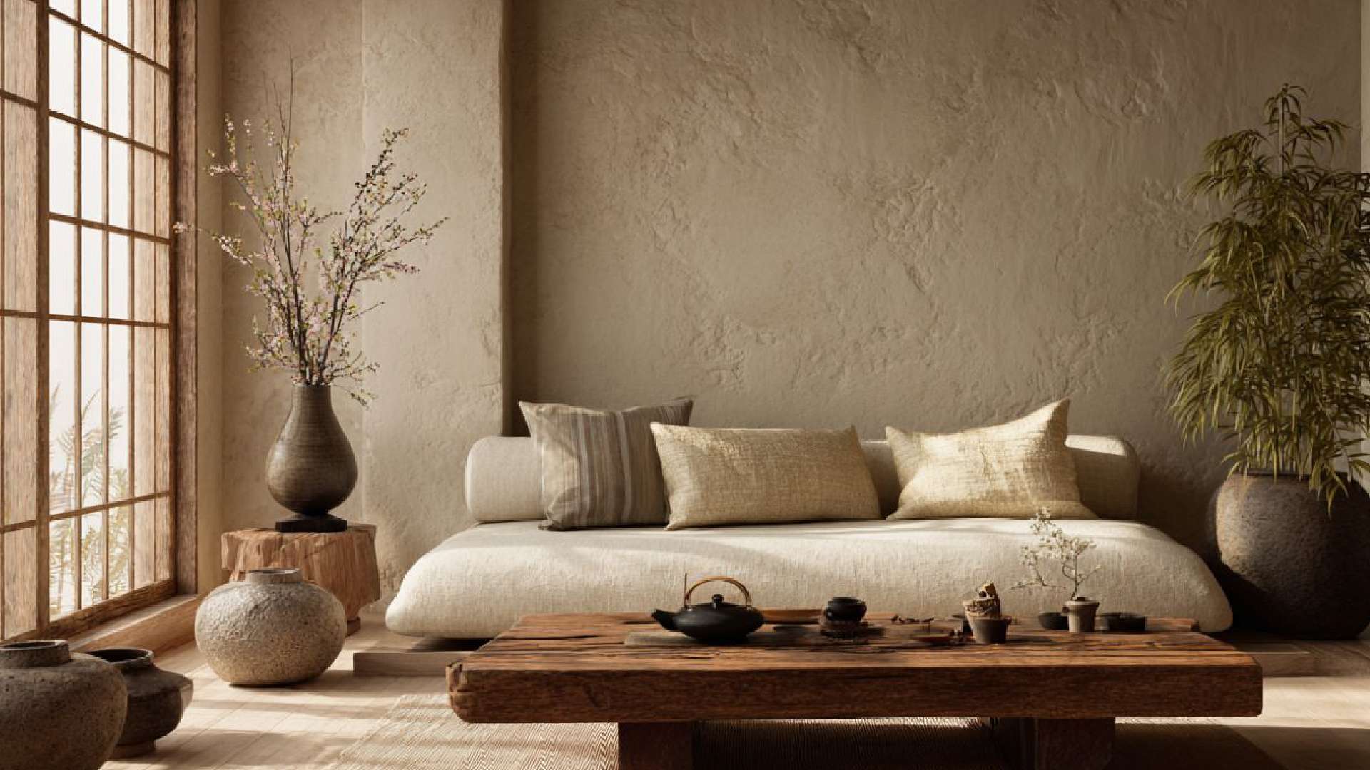 vẻ đẹp của phong cách nội thất wabi sabi