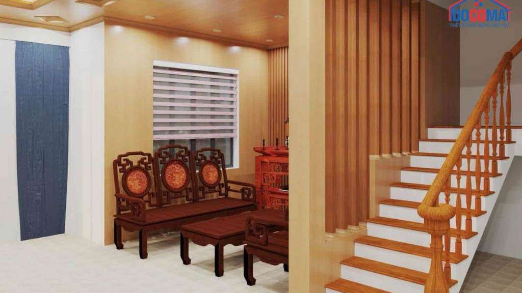 tấm nhựa ốp tường cầu thang