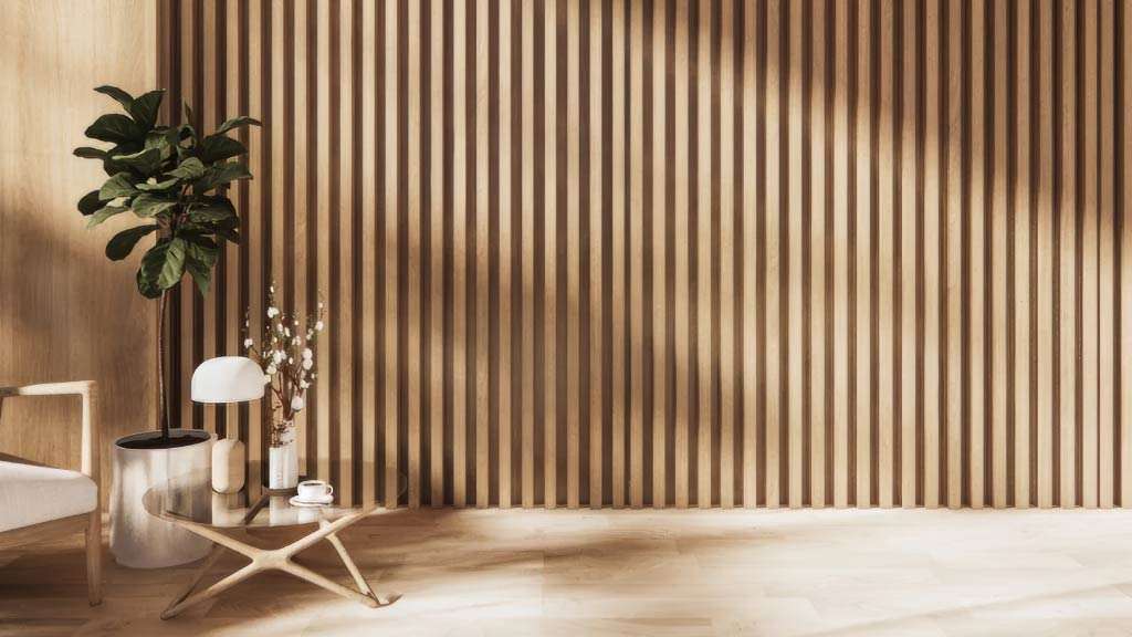 ứng dụng ốp tường bằng tấm lam sóng