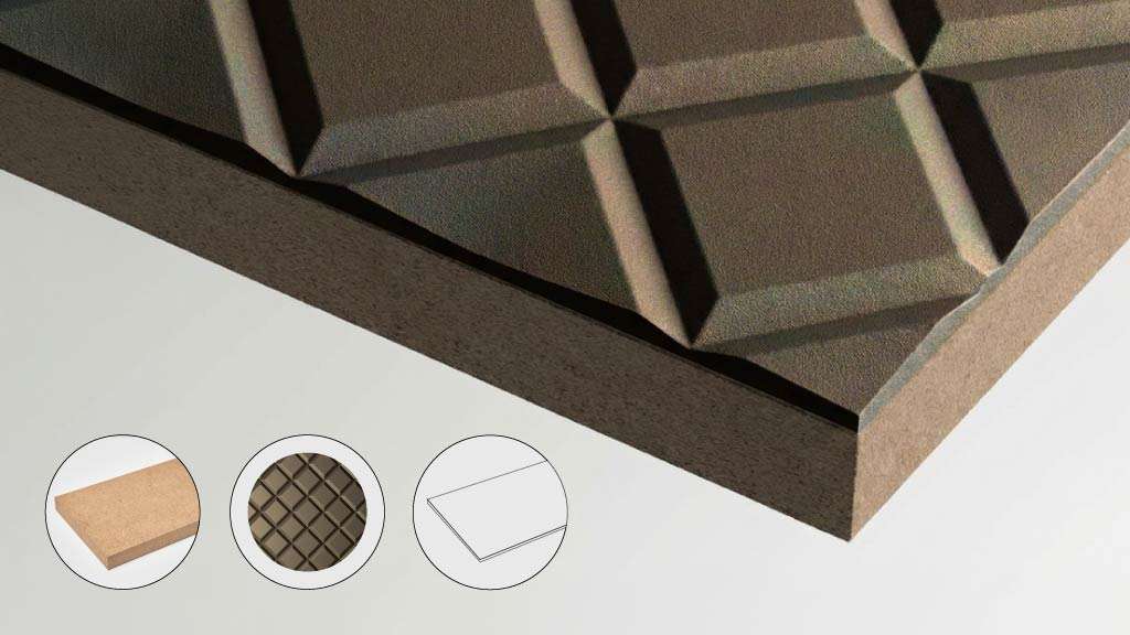 cấu tạo của tấm ốp tường 3d