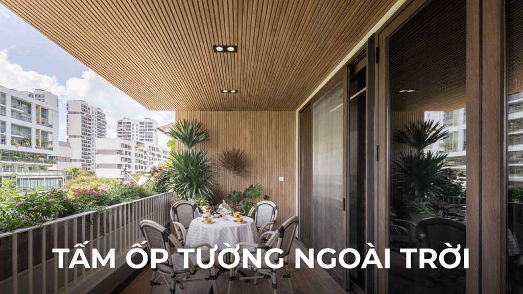 tấm ốp tường ngoài trời