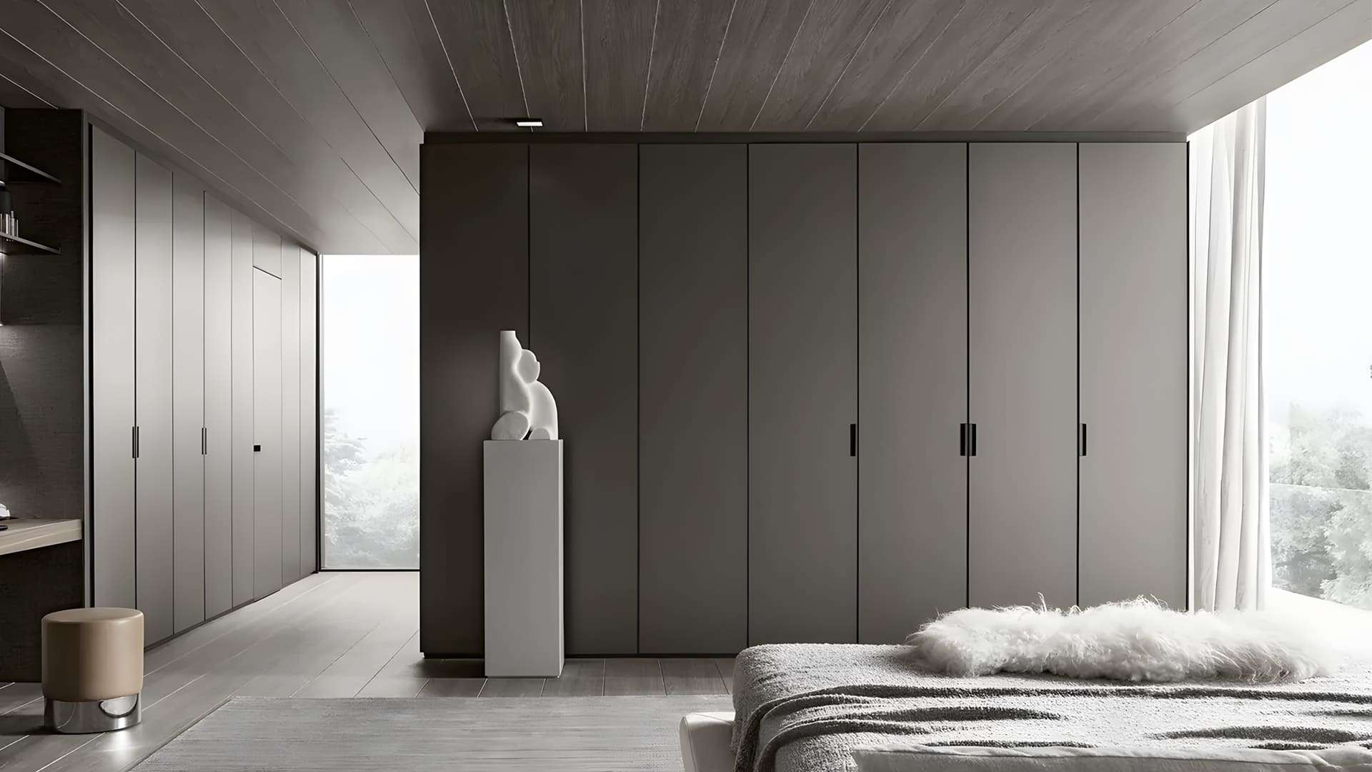 mẫu tủ quần áo acrylic 7 cánh