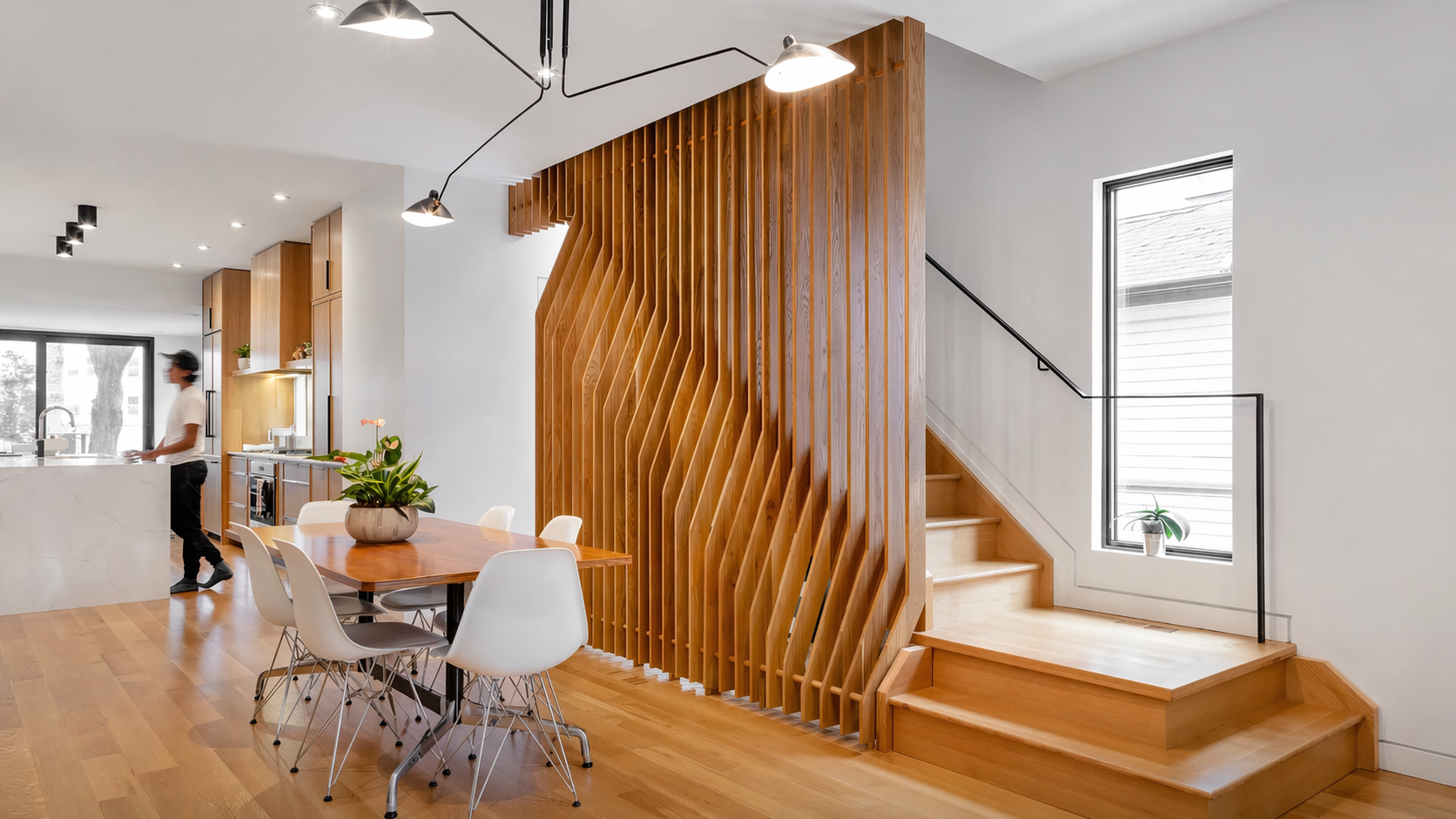 24 mẫu vách ngăn cầu thang đẹp, hiện đại 2026