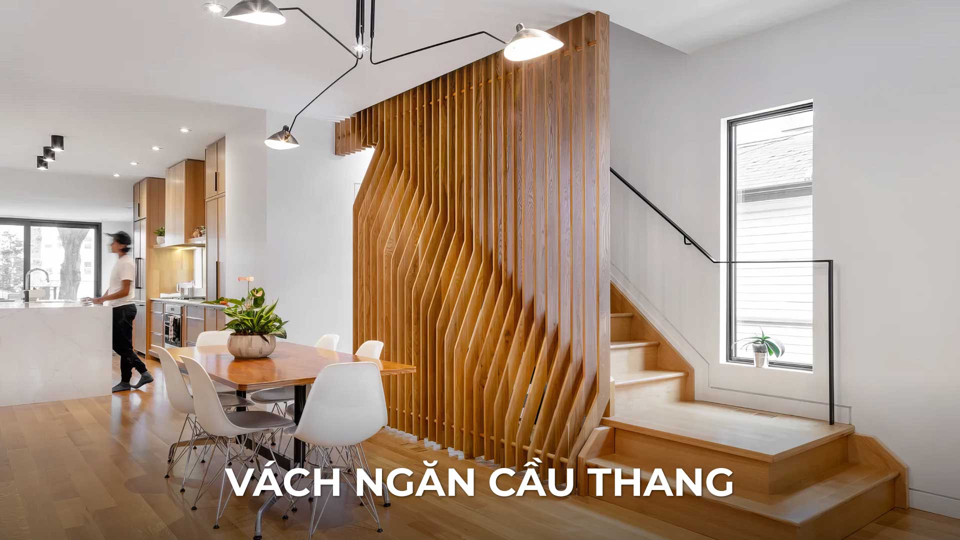 vách ngăn cầu thang