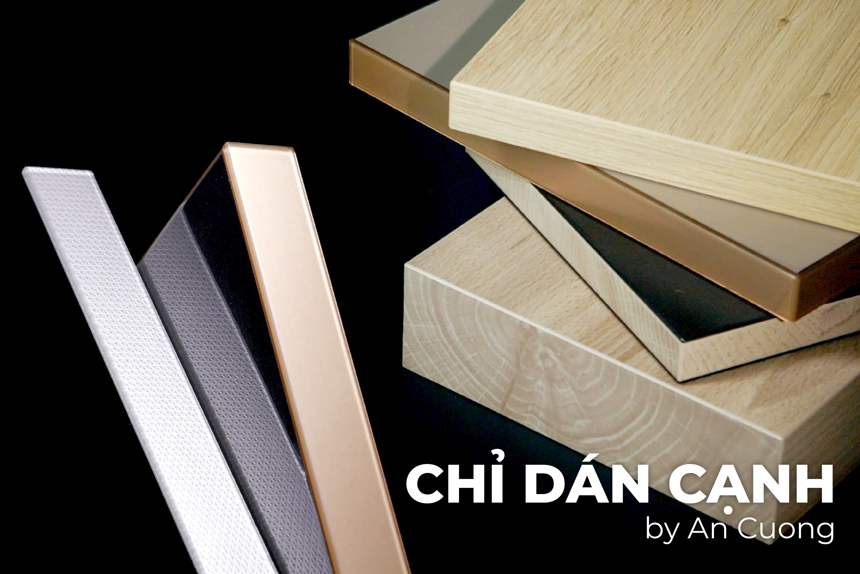 Chỉ Nhựa PVC - Phương Pháp Dán Cạnh Và 08 Loại Chỉ PVC