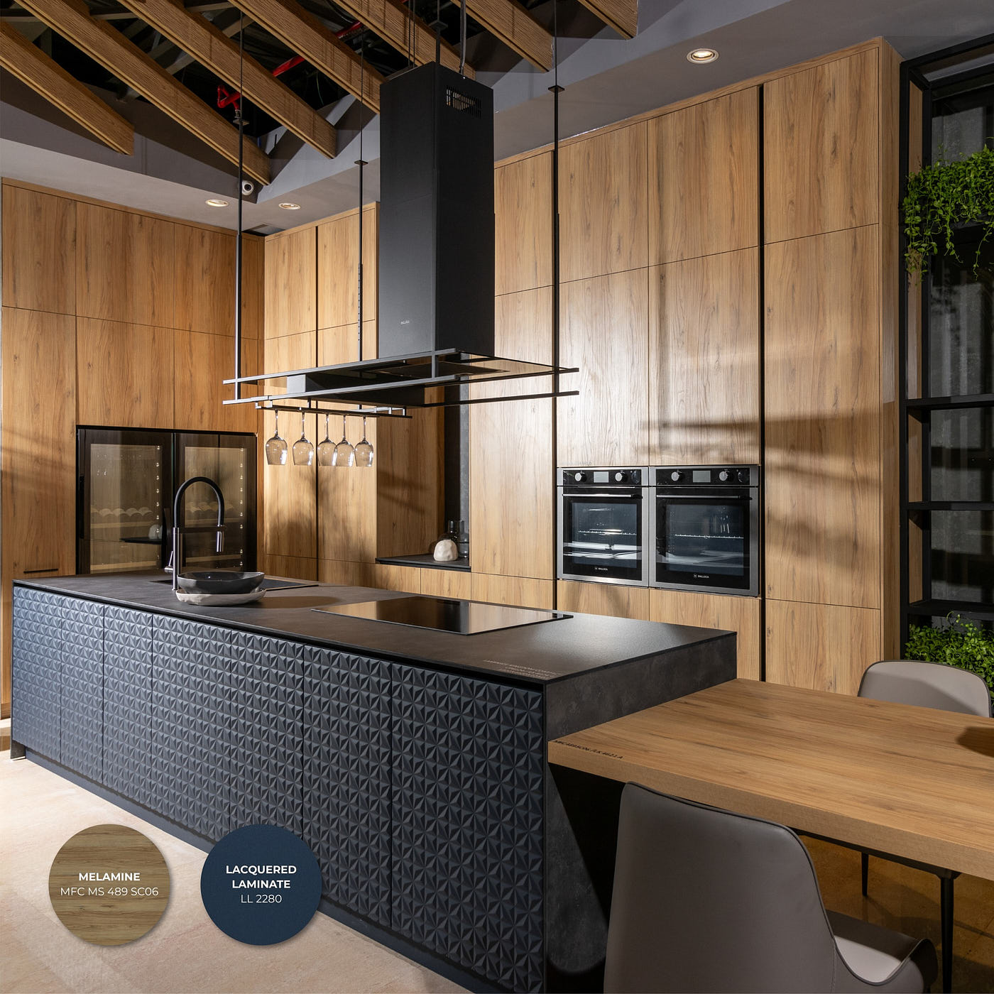 an cường và nội thất bếp