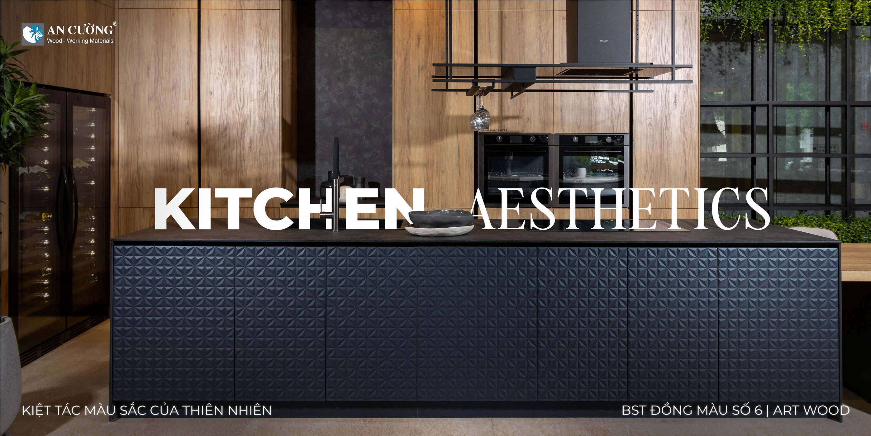 an cường và nội thất bếp