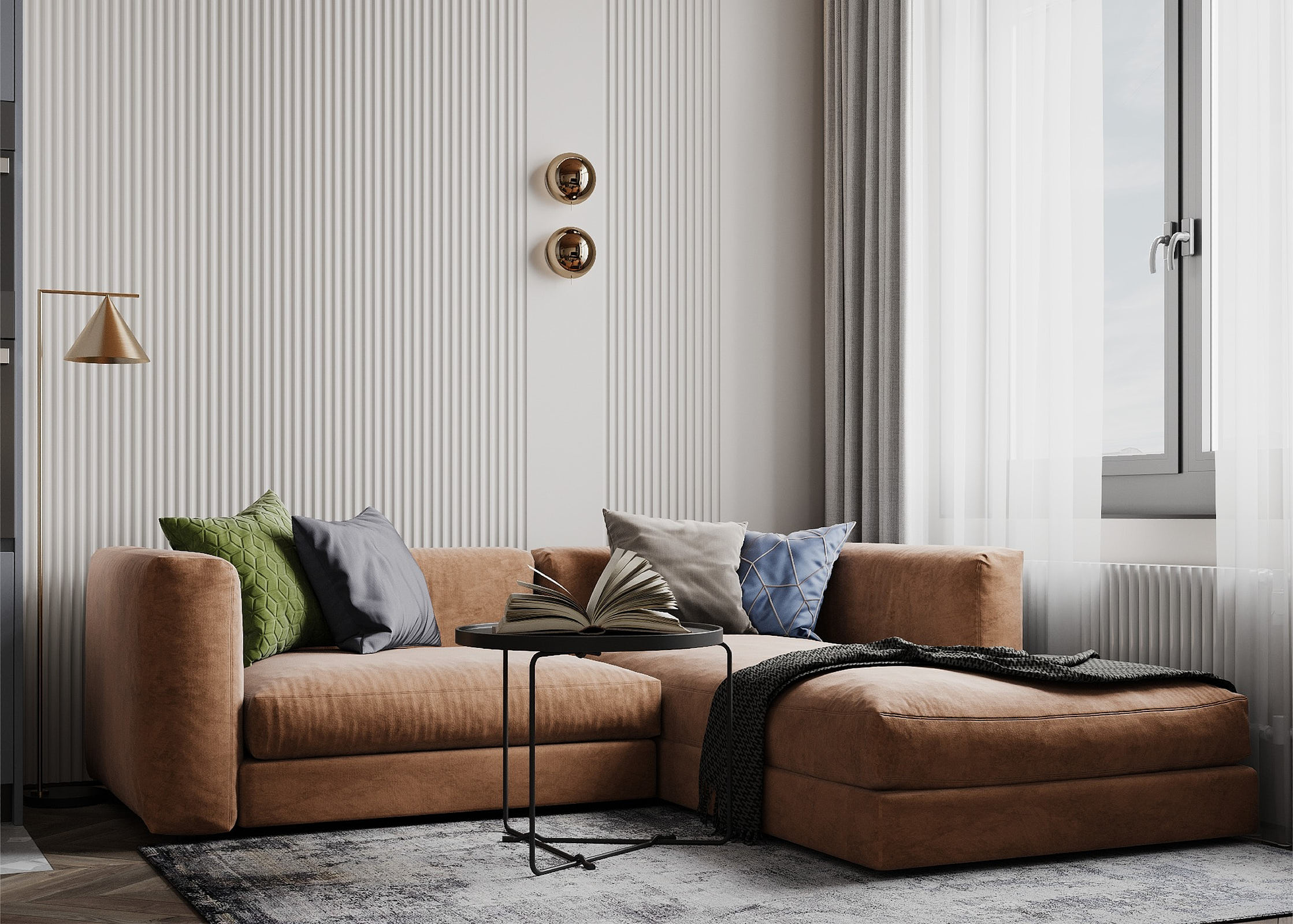 bộ phối màu sản phẩm của an cường