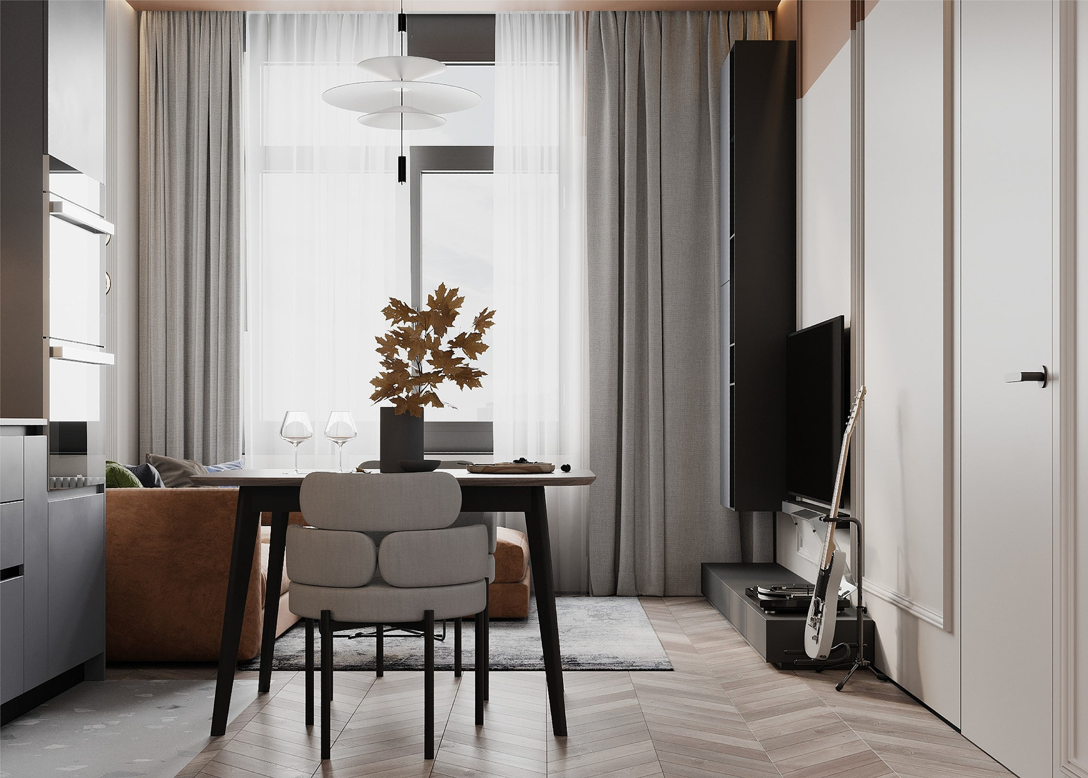 bộ phối màu sản phẩm của an cường