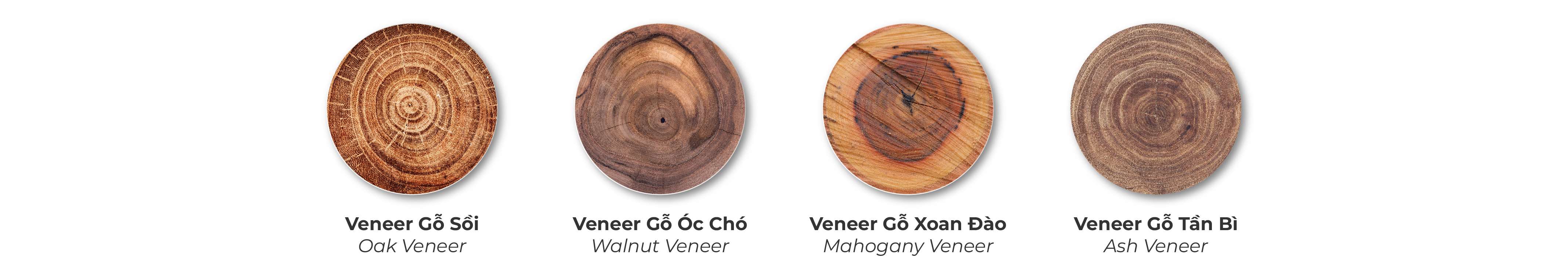 4 loại gỗ veneer
