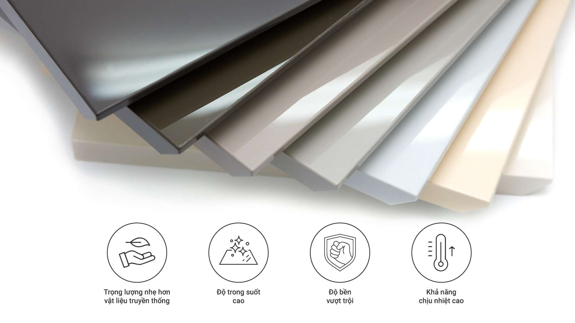 chất liệu acrylic là gì