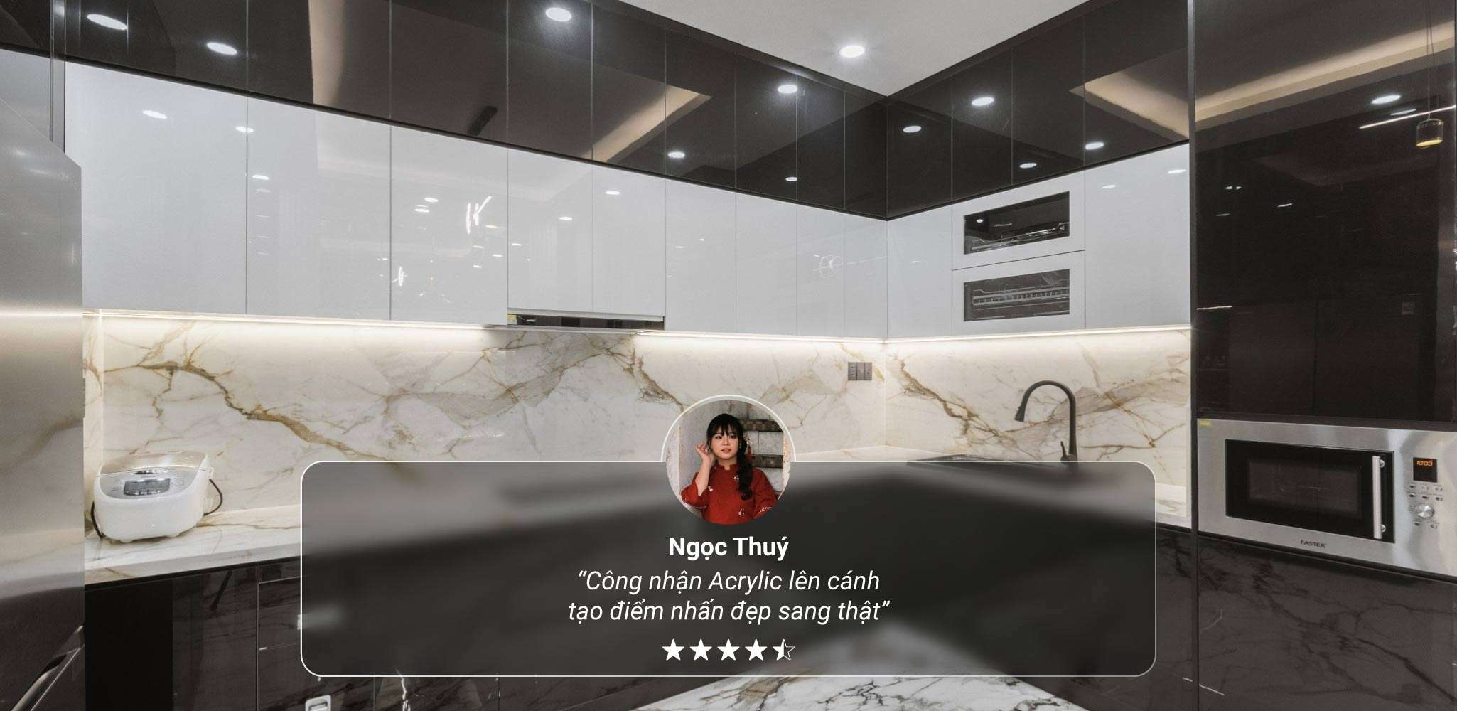 gỗ acrylic an cường nhận đánh giá từ khách hàng