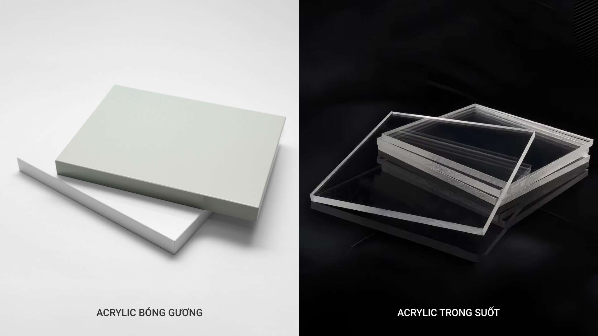 vật liệu acrylic