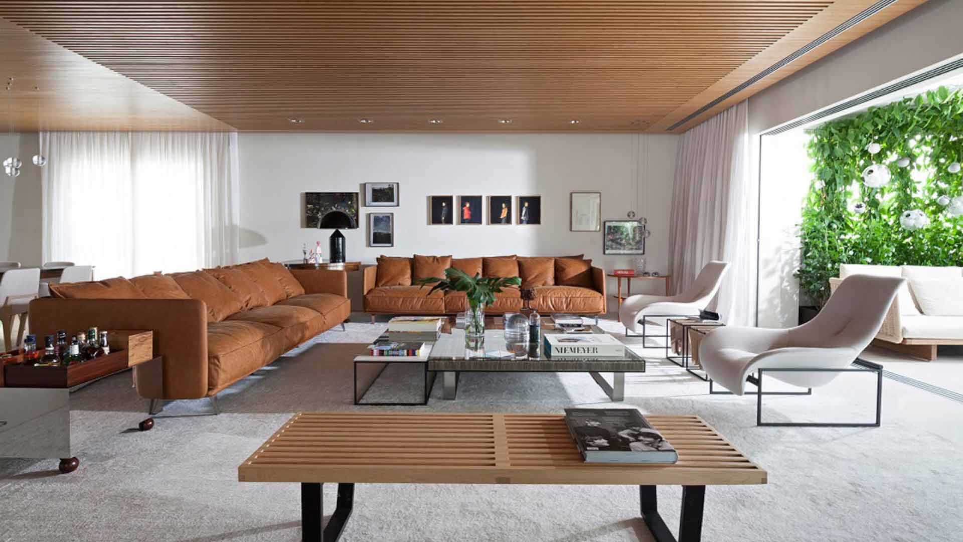 mẫu trần gỗ công nghiệp kiểu thanh lam