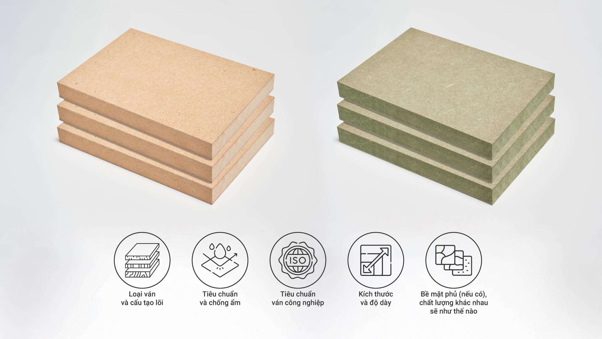 giá gỗ công nghiệp mdf