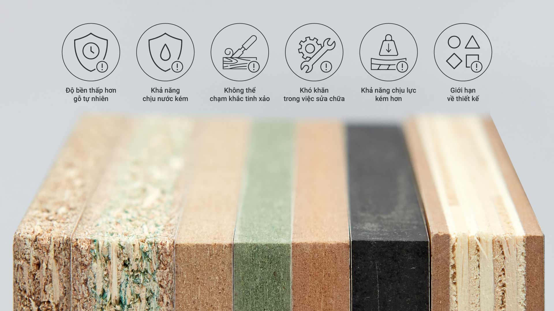 tấm gỗ công nghiệp