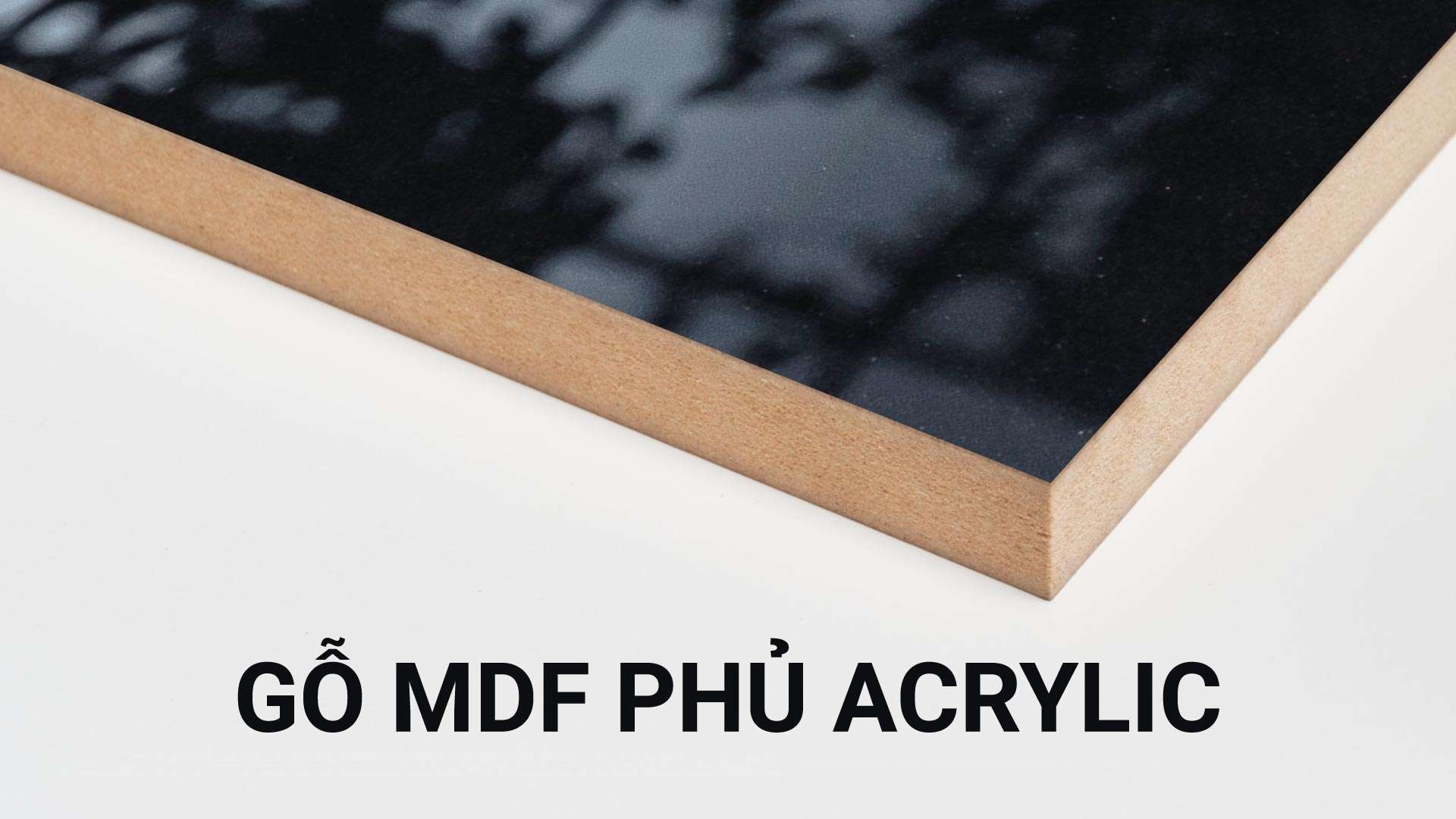 gỗ mdf phủ acrylic