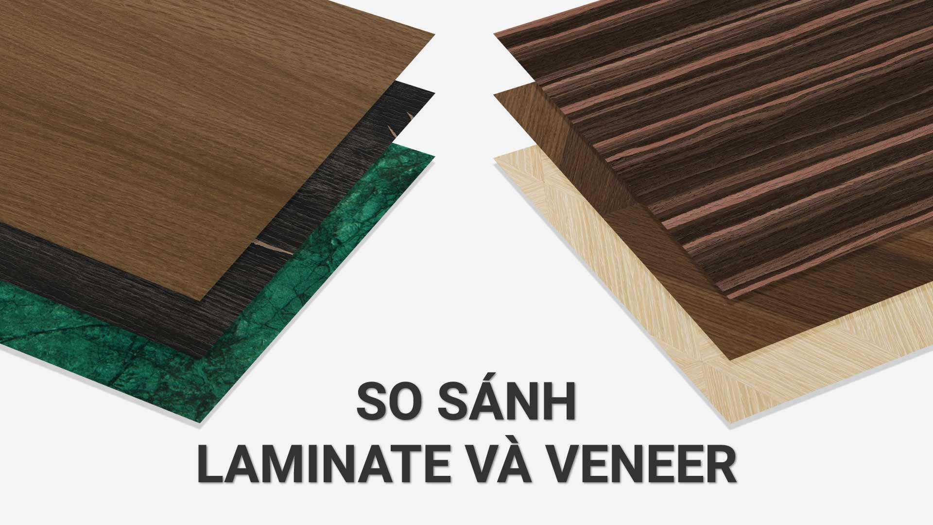 laminate và veneer