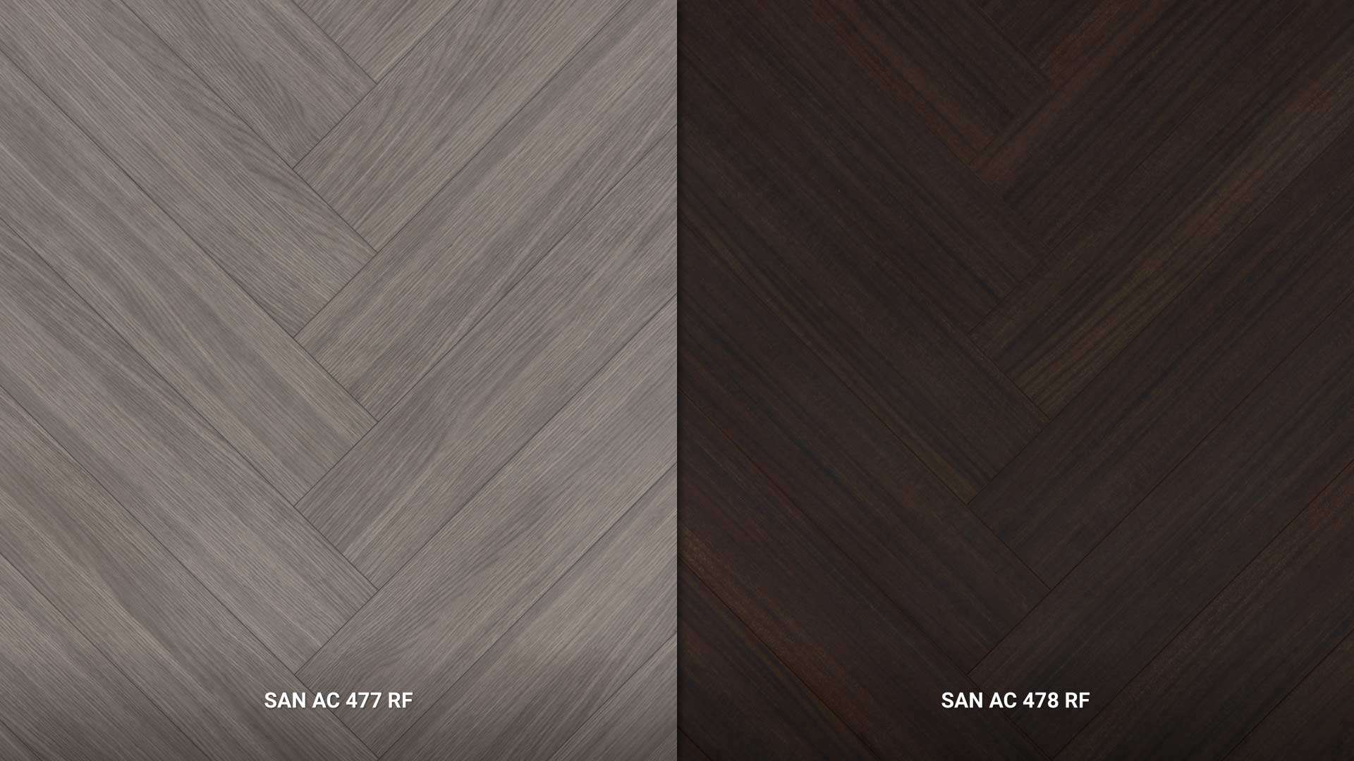 bảng màu sàn gỗ công nghiệp xương cá mã 477, mã 478