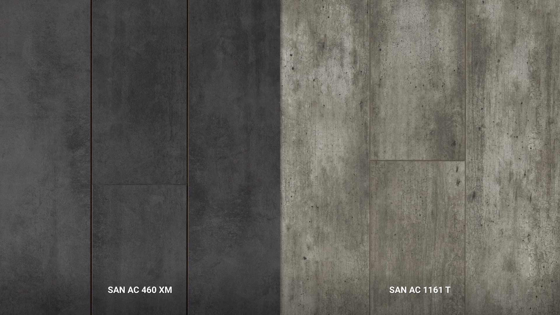 bảng màu sàn gỗ hiệu ứng Oxid mã 460, mã 1161