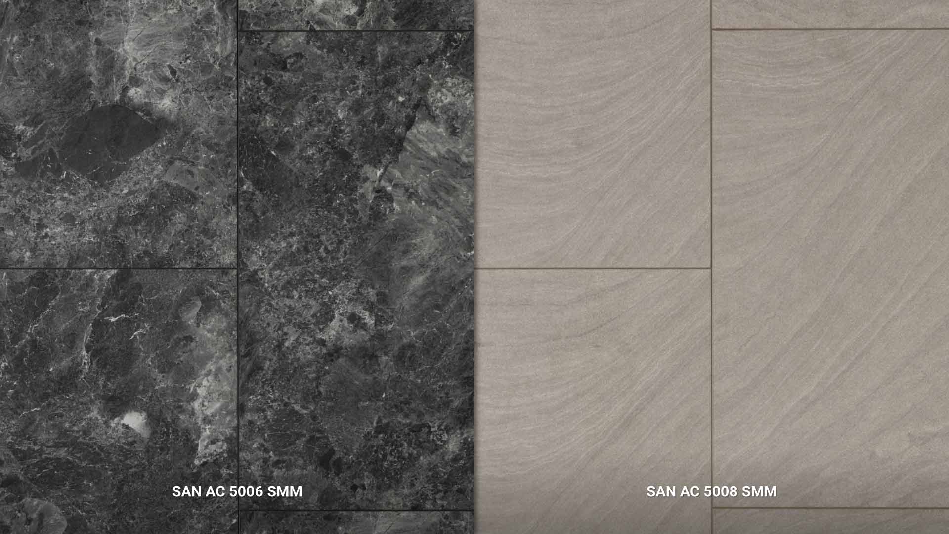 bảng màu sàn gỗ vân gỗ hỗn hợp mã 5006, mã 5008