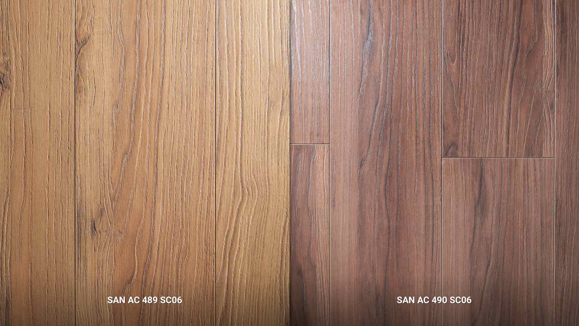 bảng màu sàn gỗ Synchronized mã 489, mã 490