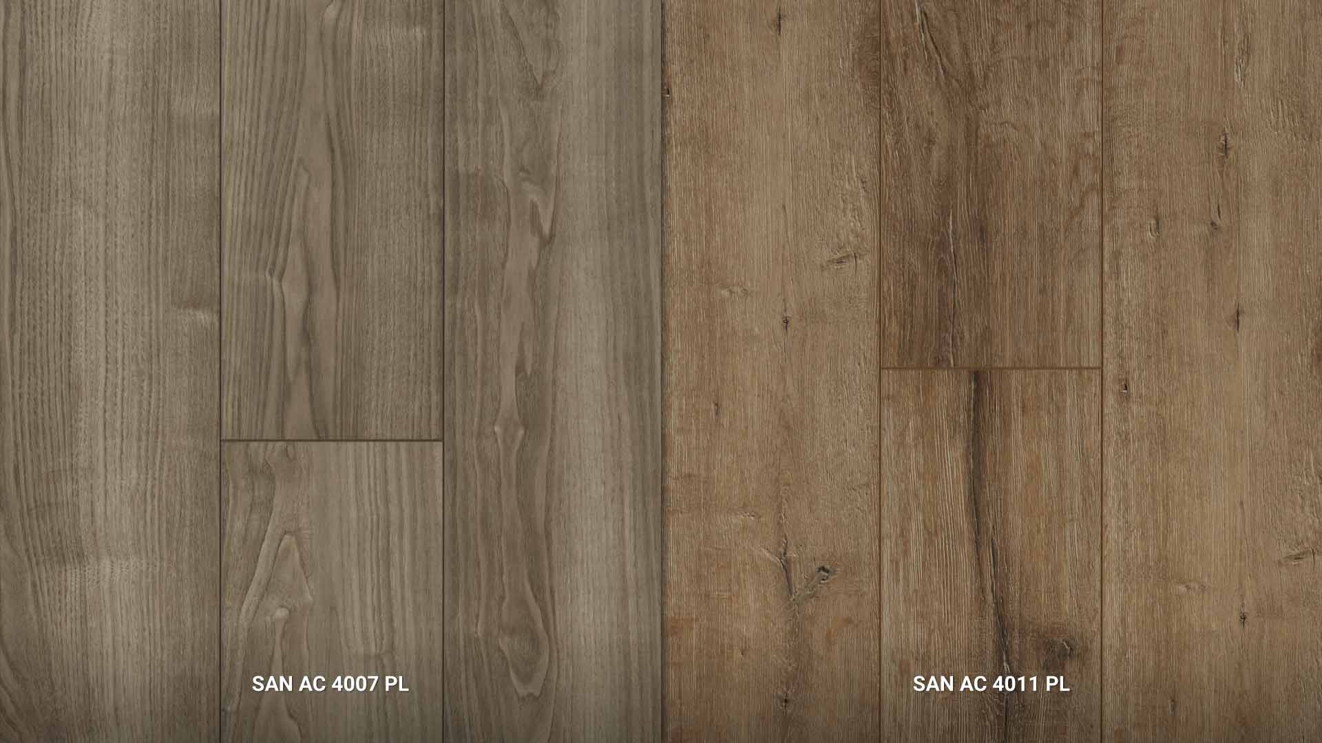 bảng màu sàn gỗ vân gỗ hỗn hợp mã 4007, mã 4011