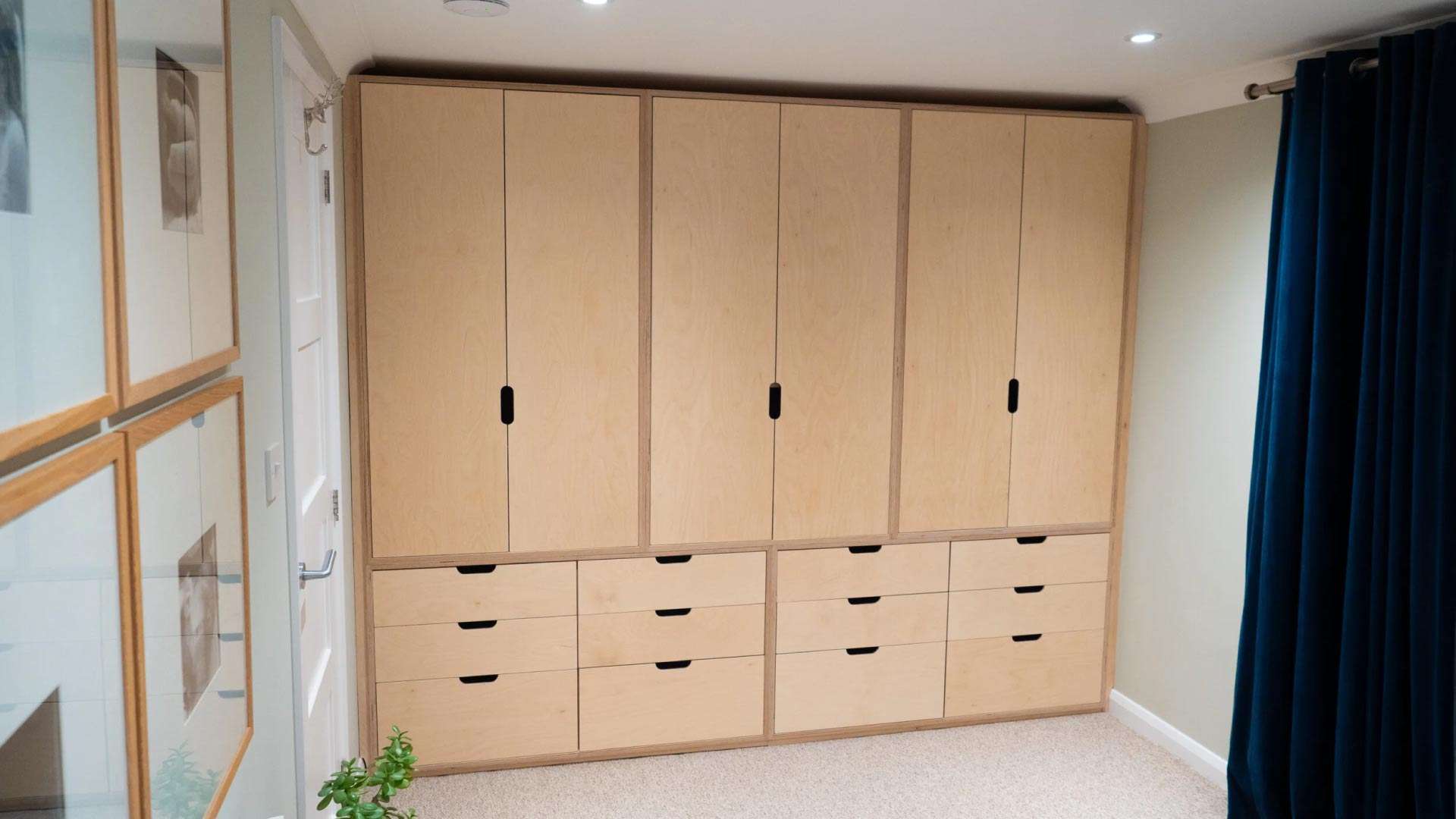 mẫu tủ quần áo gỗ plywood đẹp