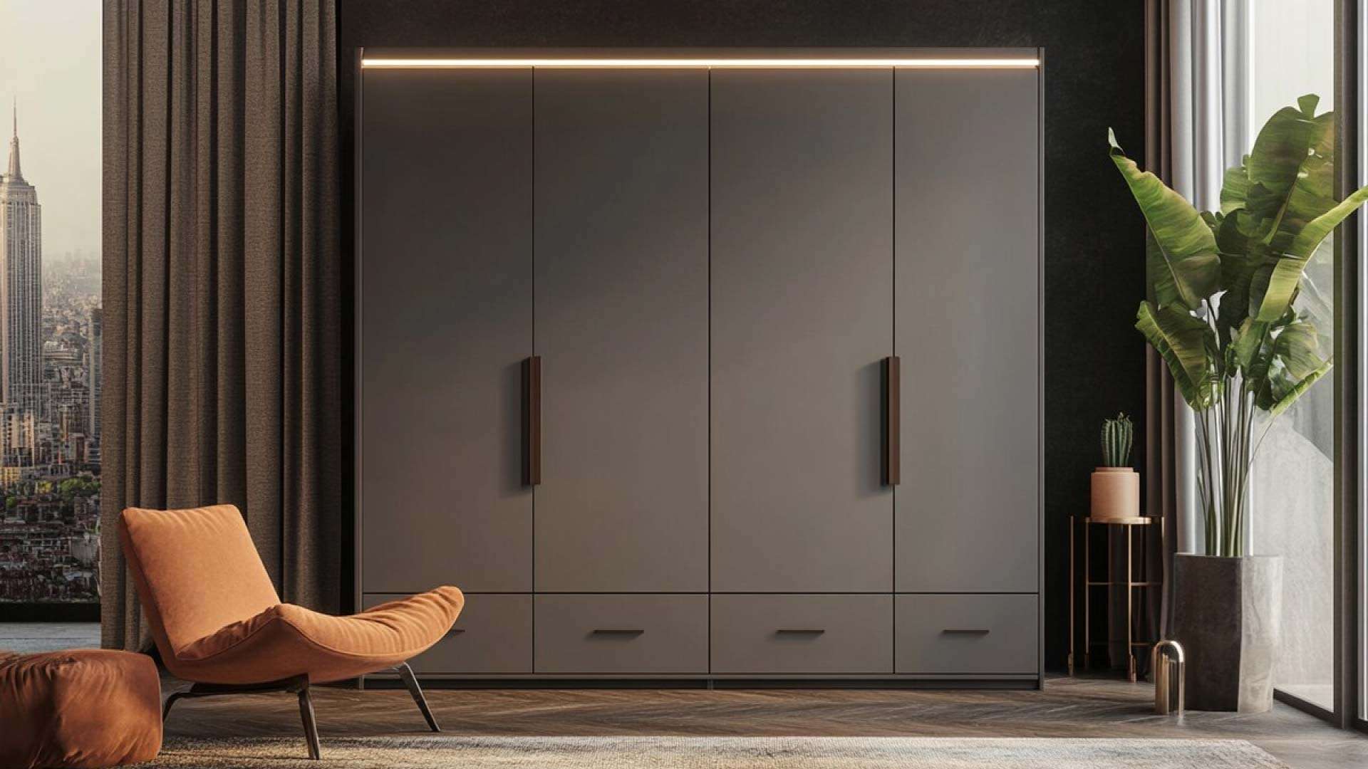 tủ quần áo gỗ hdf