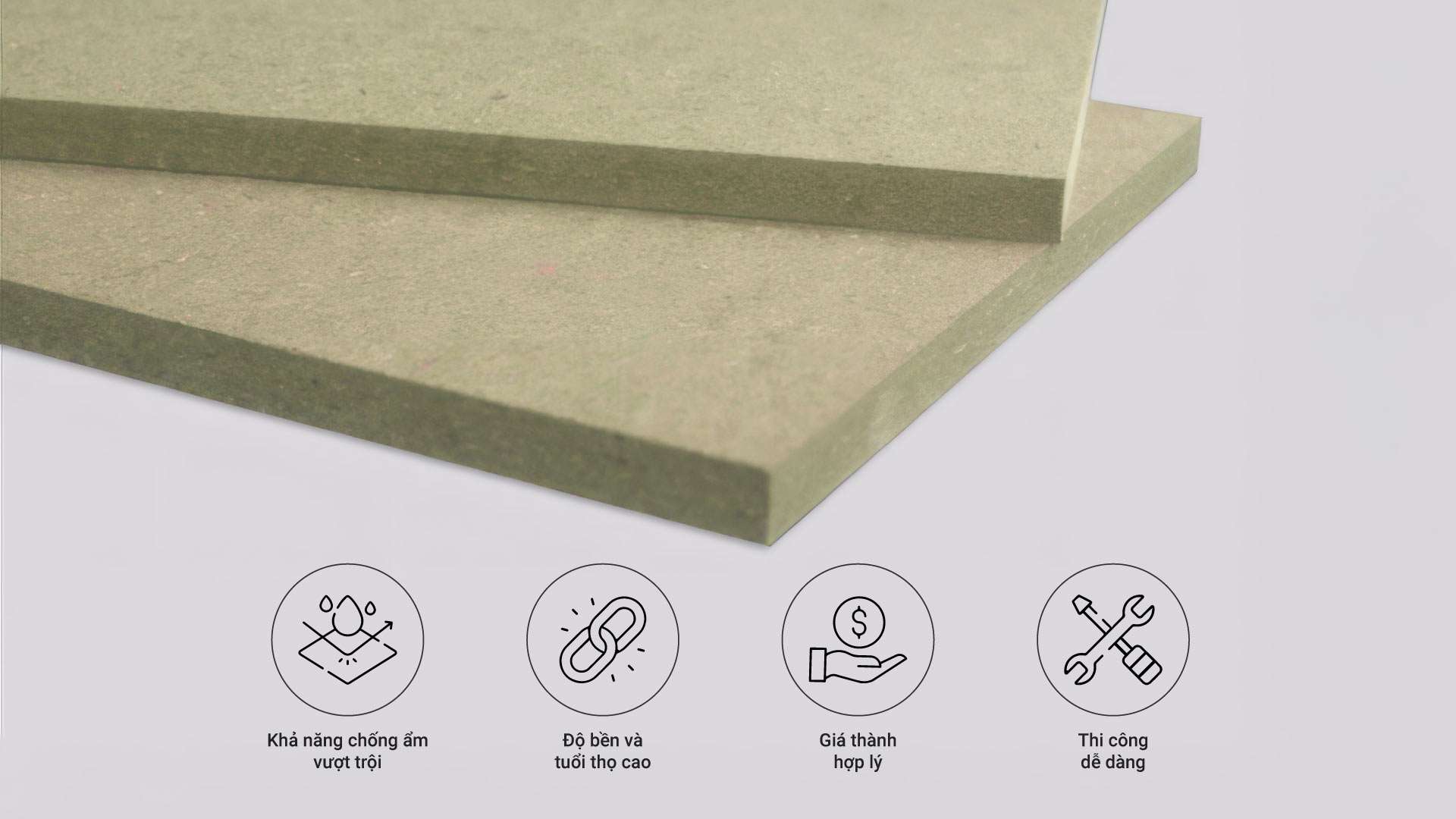 gỗ mdf lõi xanh