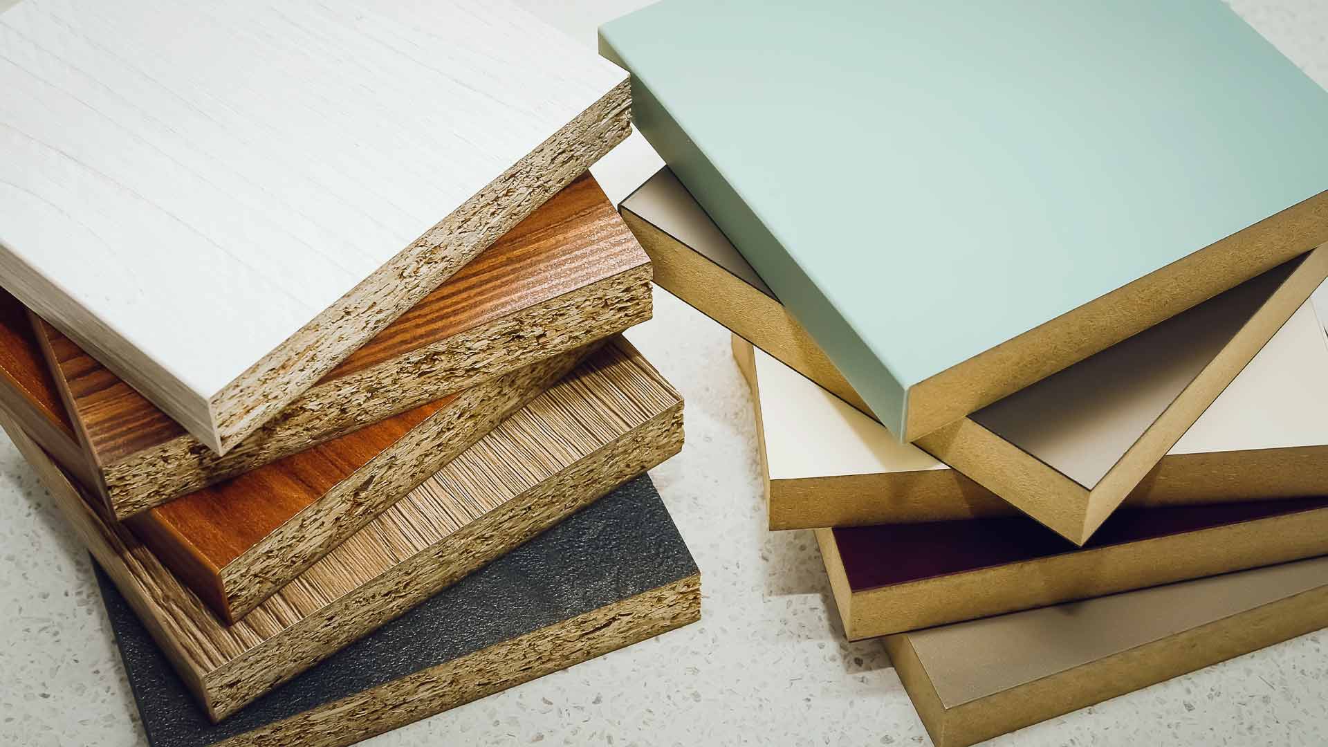 gỗ mdf và ván dăm