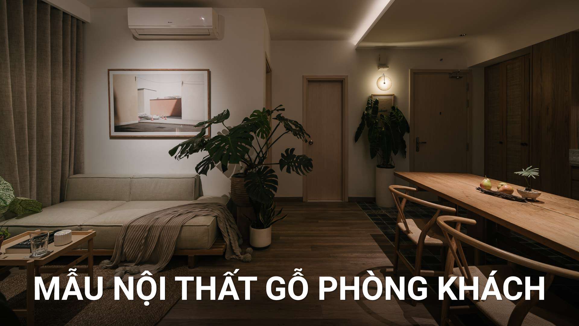 nội thất gỗ phòng khách