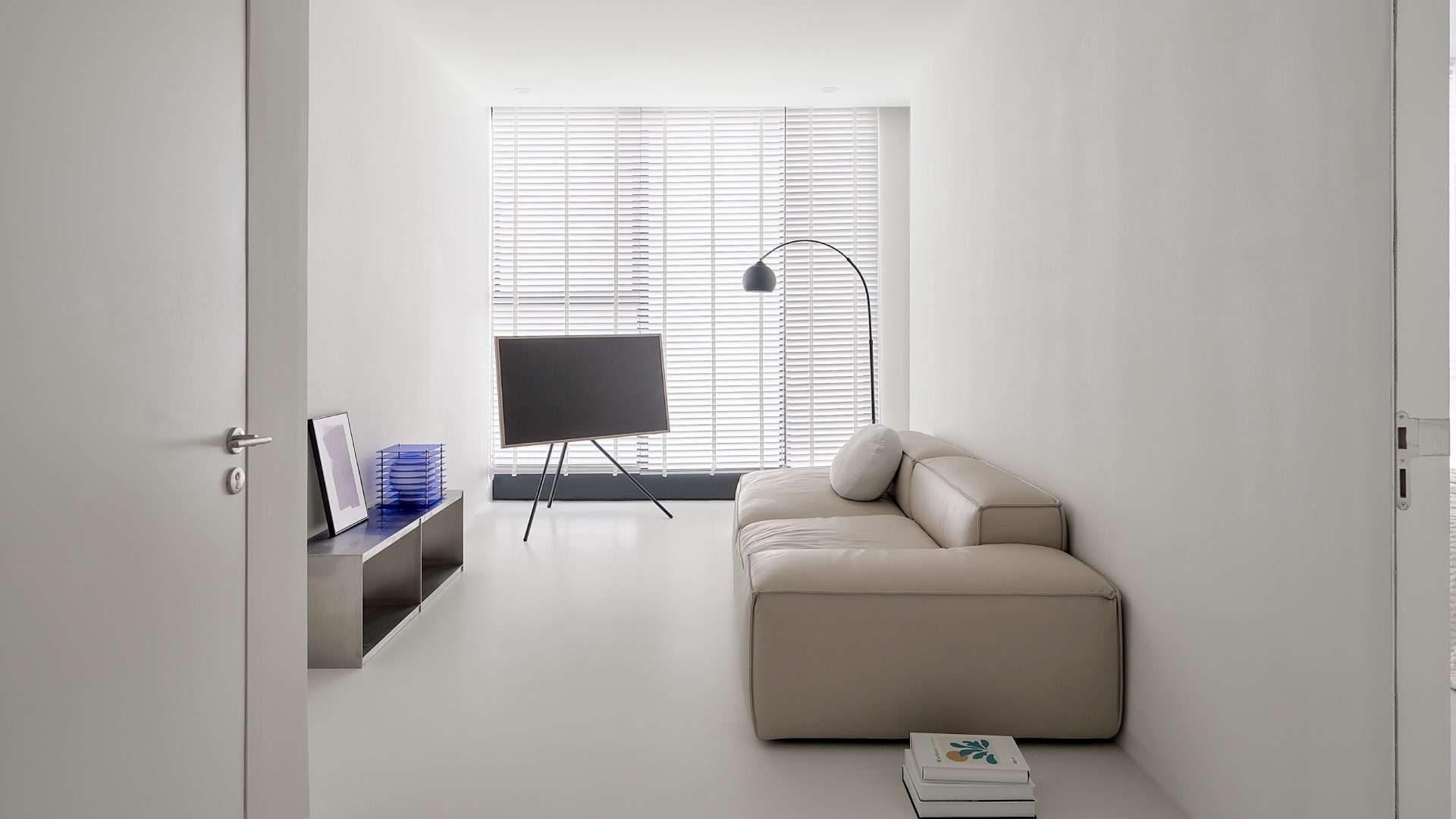 mẫu nội thất phòng khách tối giản