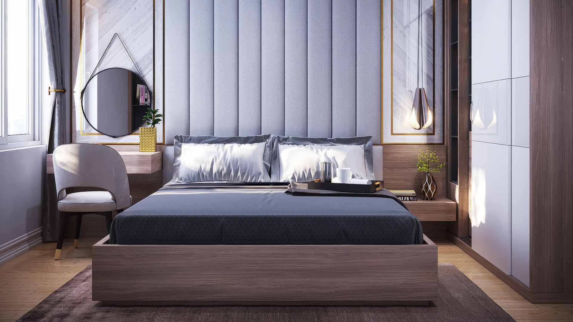 mẫu nội thất phòng ngủ cho vợ chồng