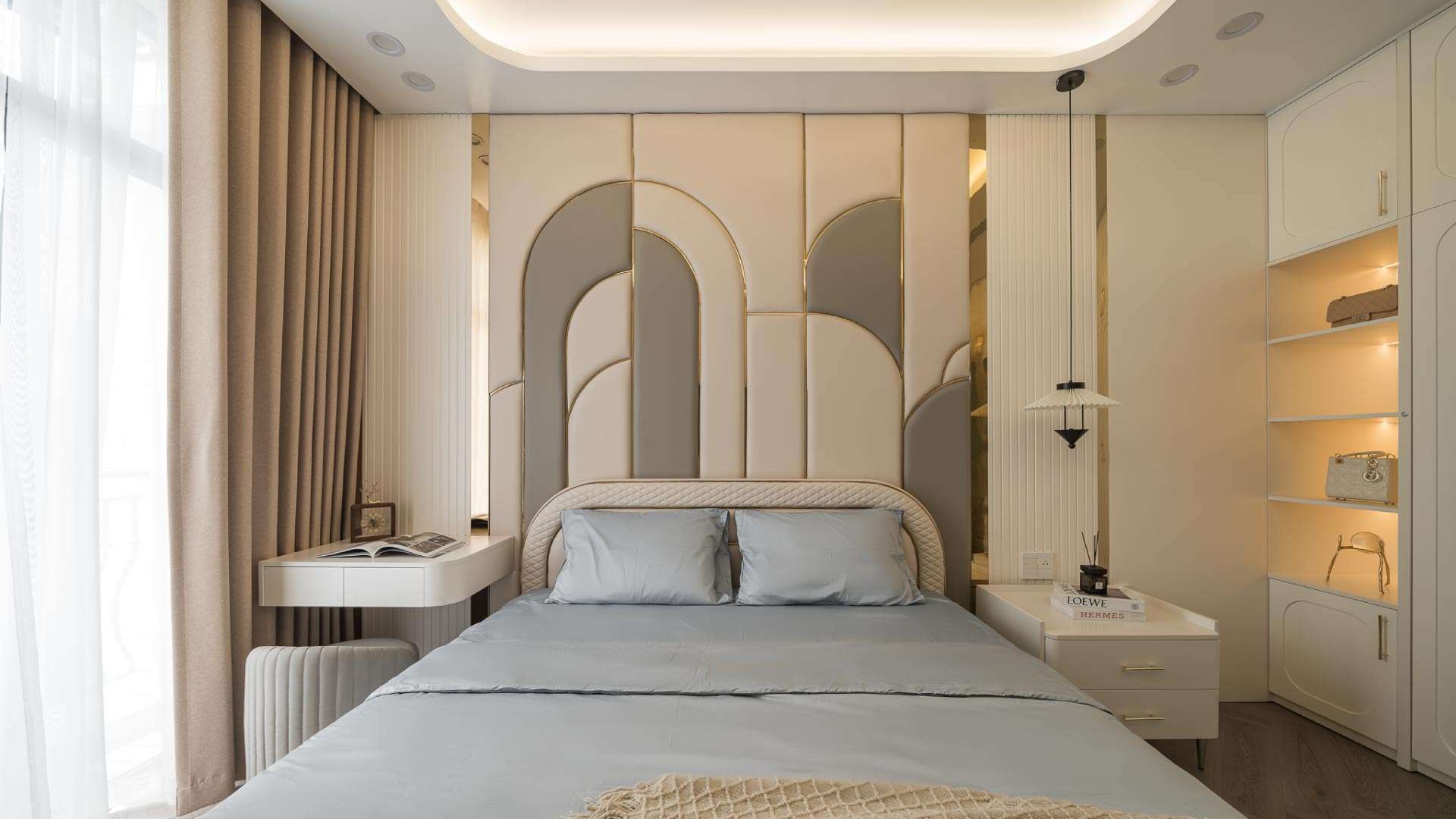 mẫu phòng ngủ luxury