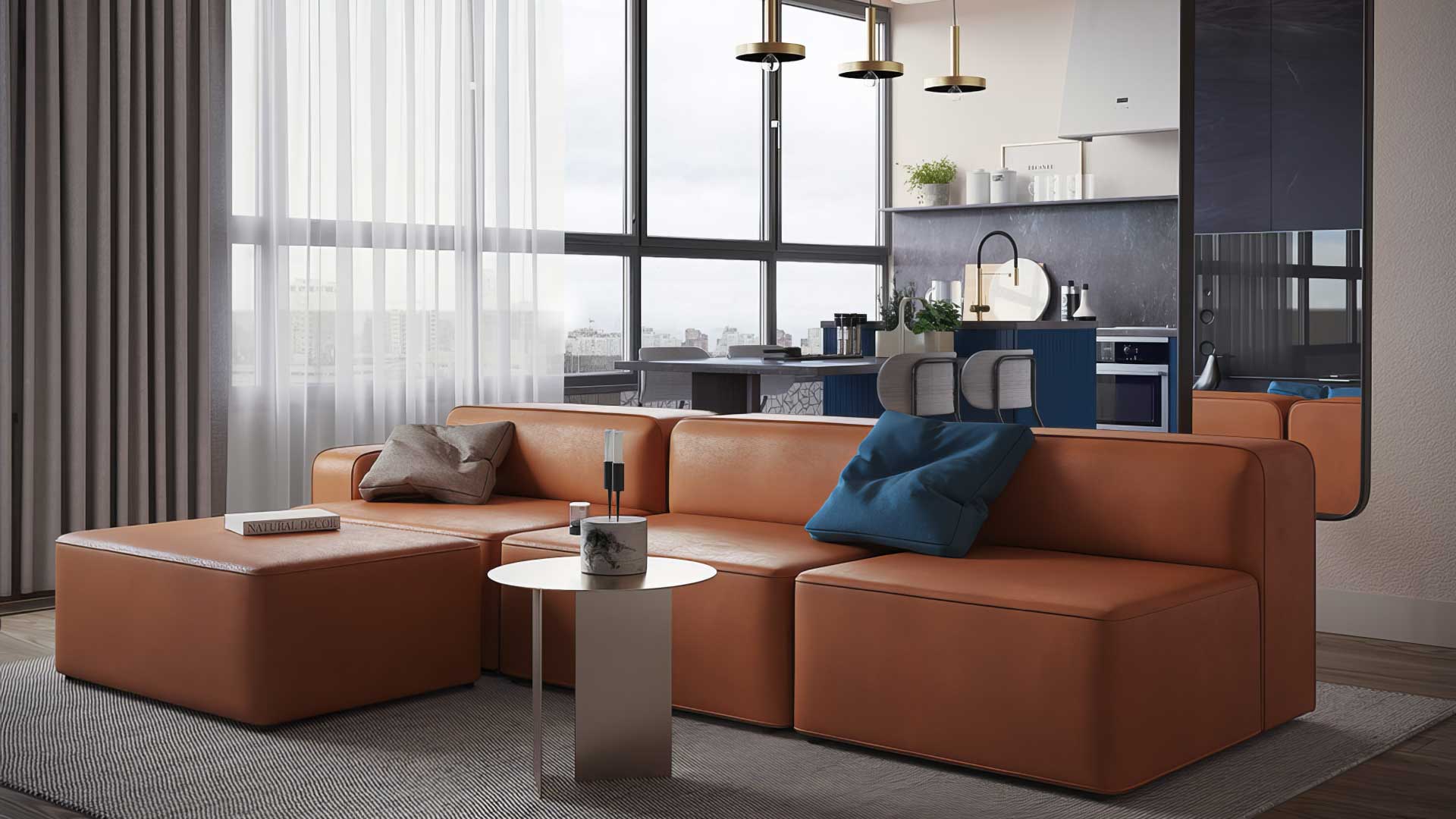 phối màu tương phản