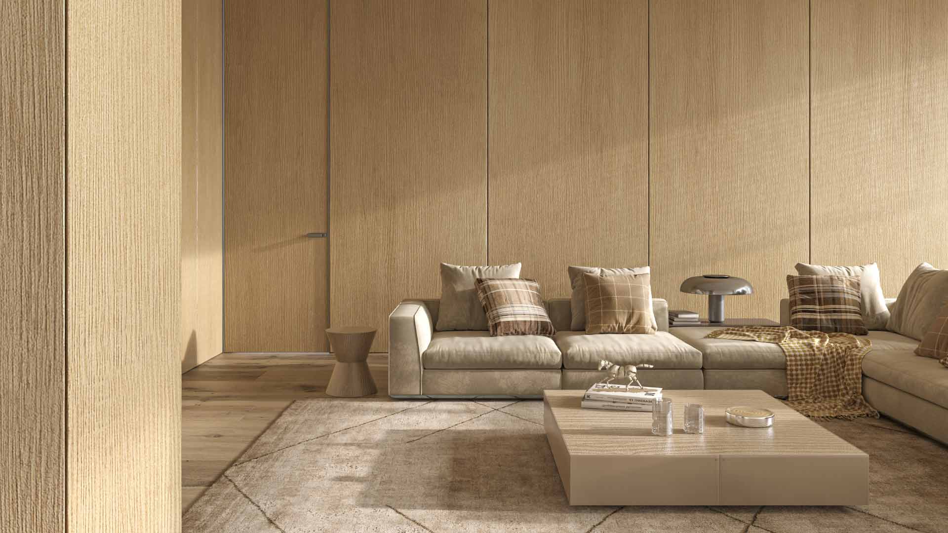 gỗ plywood phủ veneer óc chó