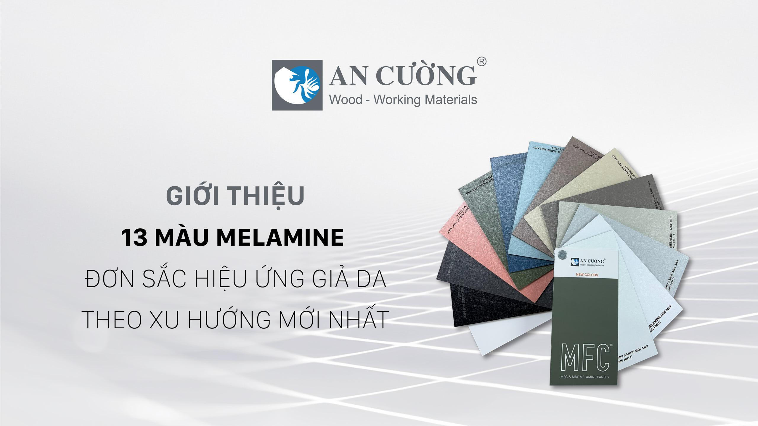 13 MÀU MELAMINE ĐƠN SẮC HIỆU ỨNG GIẢ DA THEO XU HƯỚNG MỚI NHẤT