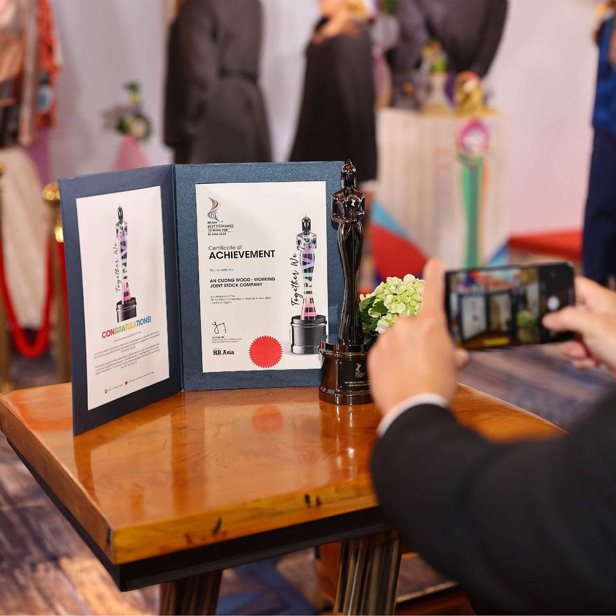 Ngày 8 tháng 8 năm 2024, tại Thành phố Hồ Chí Minh, tạp chí HR Asia đã công bố danh sách 130 doanh nghiệp xuất sắc tại Việt Nam nhận giải thưởng HR Asia - Best Companies to Work for in Asia 2024.