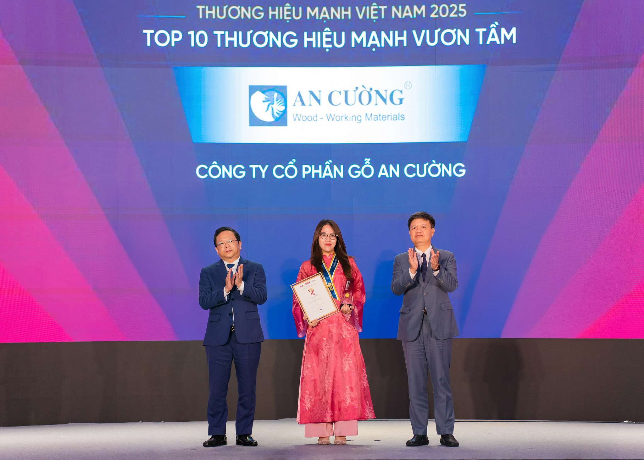 AN CUONG TOP 10 STRONG VIETNAMESE BRAND 2025