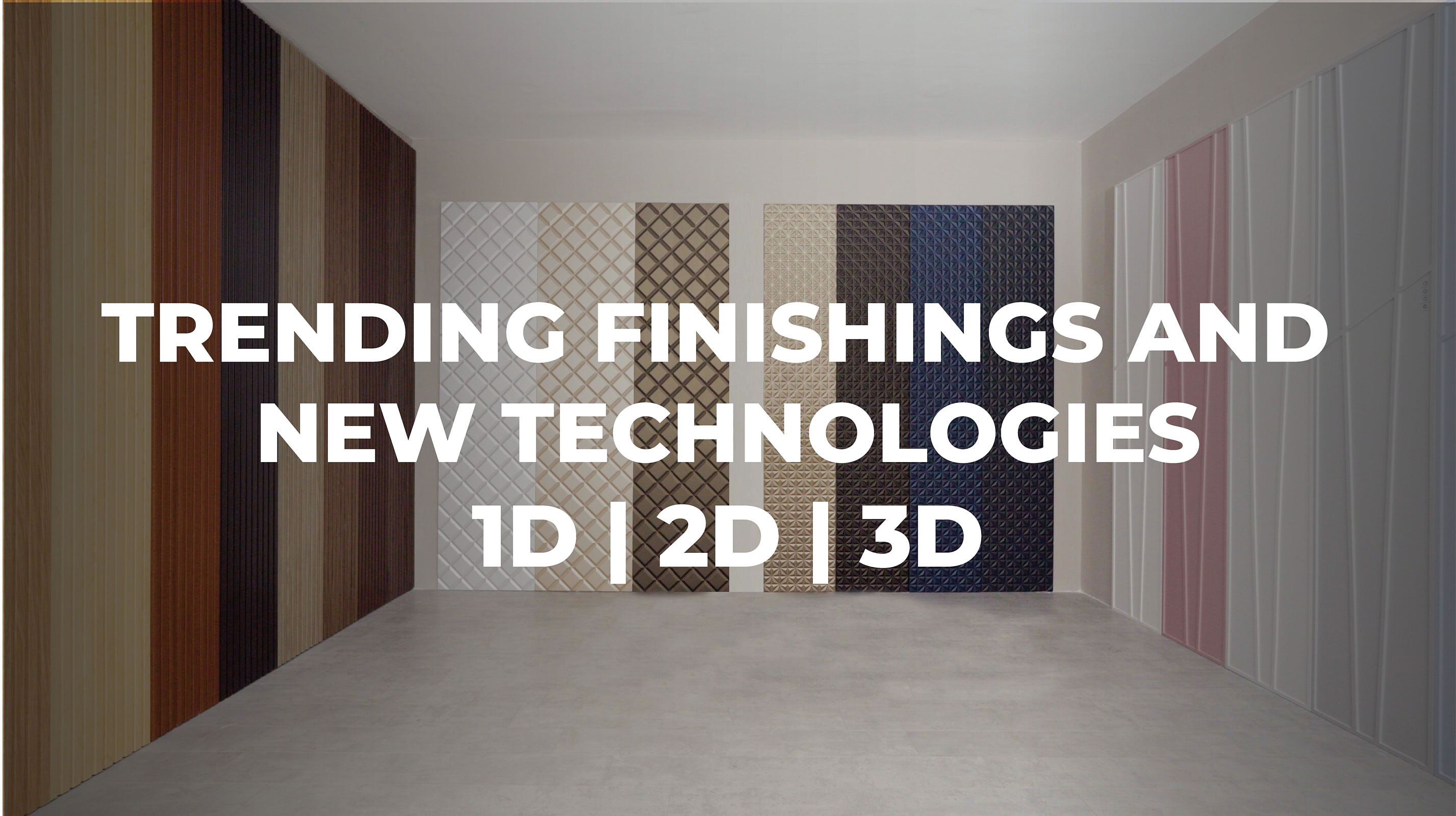 Tấm biên dạng 1D, 2D, 3D, màu Lacquer laminate, bởi An Cường